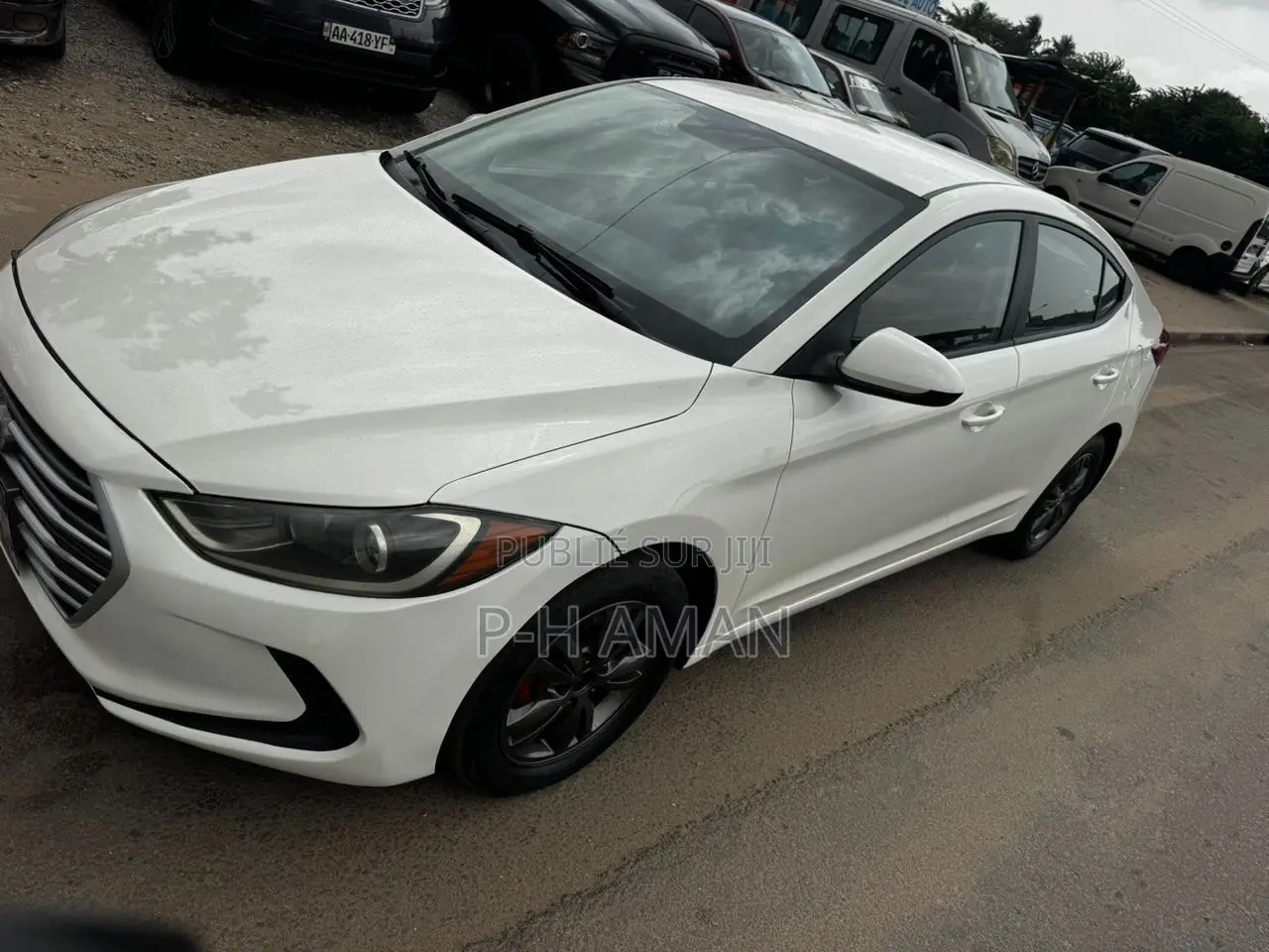Hyundai Elantra 2018 Blanc