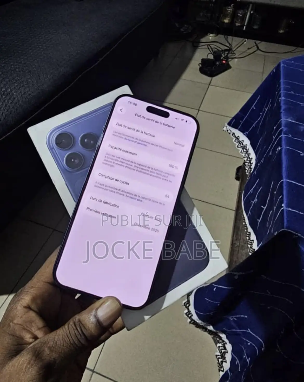 Apple iPhone 17 Pro Max 256 GB Bleu