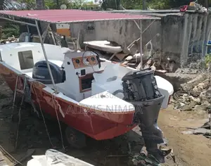 Bateau Fabrication Polyester Local 150cv Yamaha 4 Temps