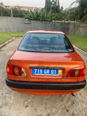 Toyota Corolla 2002 Orange