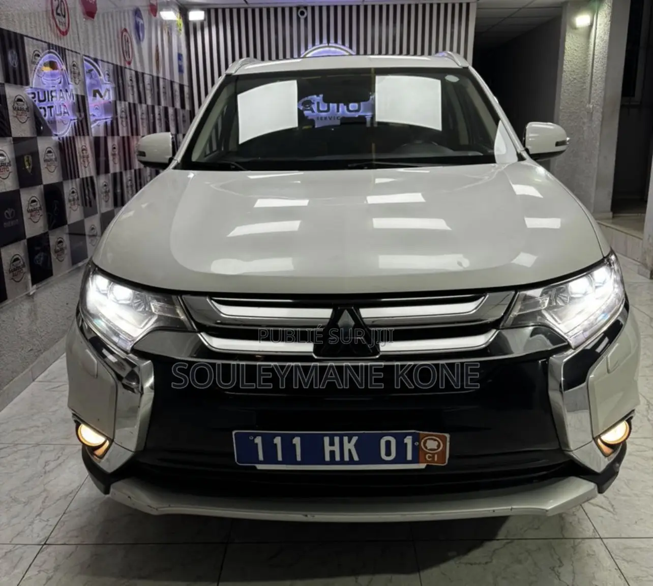 Mitsubishi Outlander 2017 Blanc