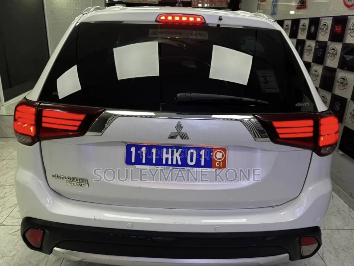 Mitsubishi Outlander 2017 Blanc