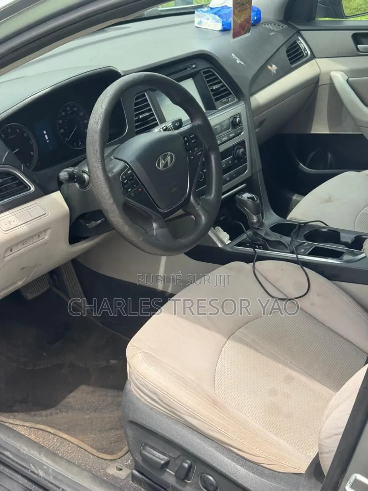 Hyundai Sonata Limited 2.0T Seban (2.0L 4cyl 6A) 2016 Argenté