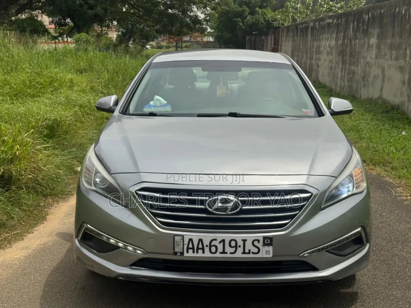 Hyundai Sonata Limited 2.0T Seban (2.0L 4cyl 6A) 2016 Argenté