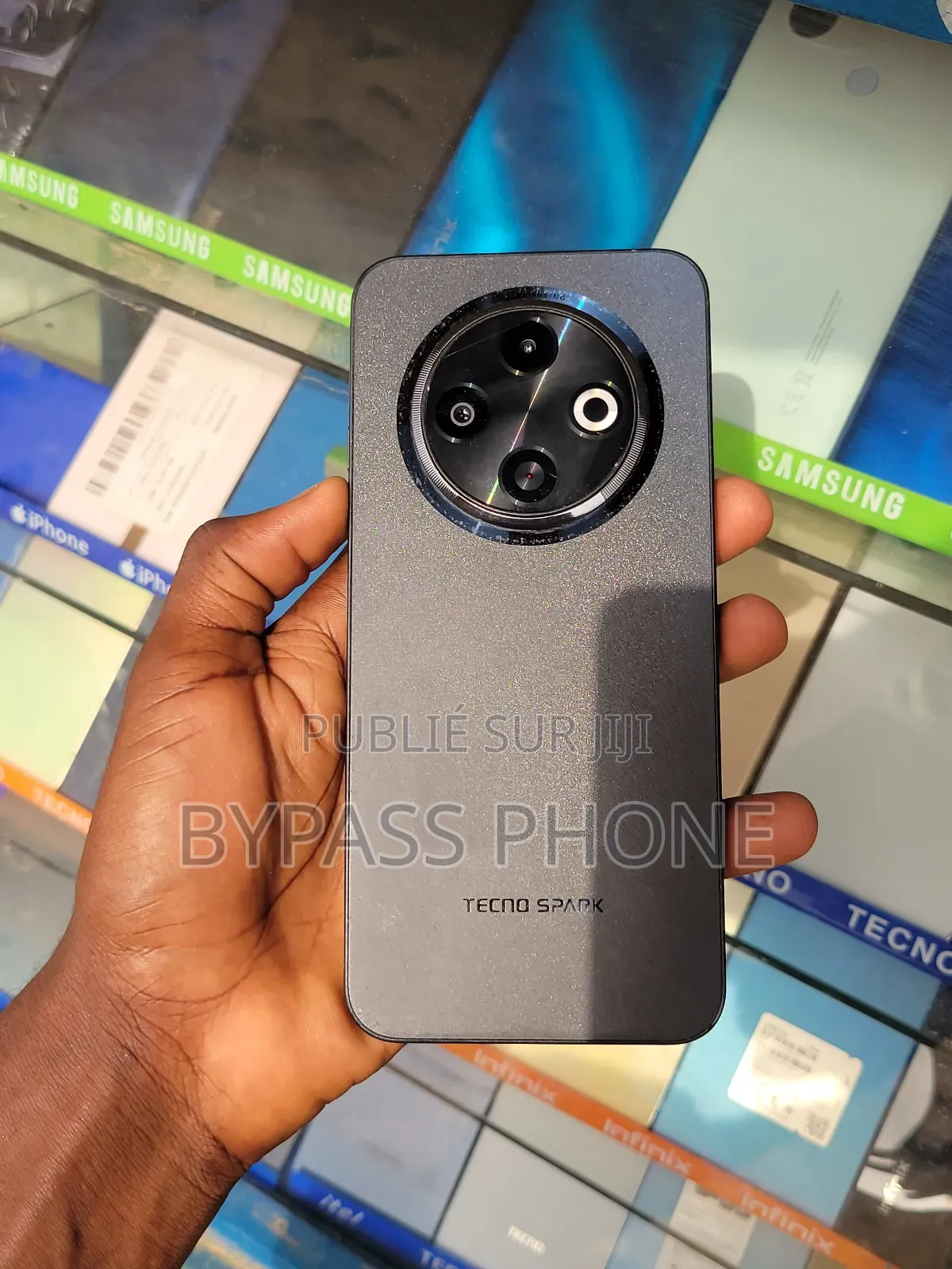 Tecno Spark 30C 128 GB Noir