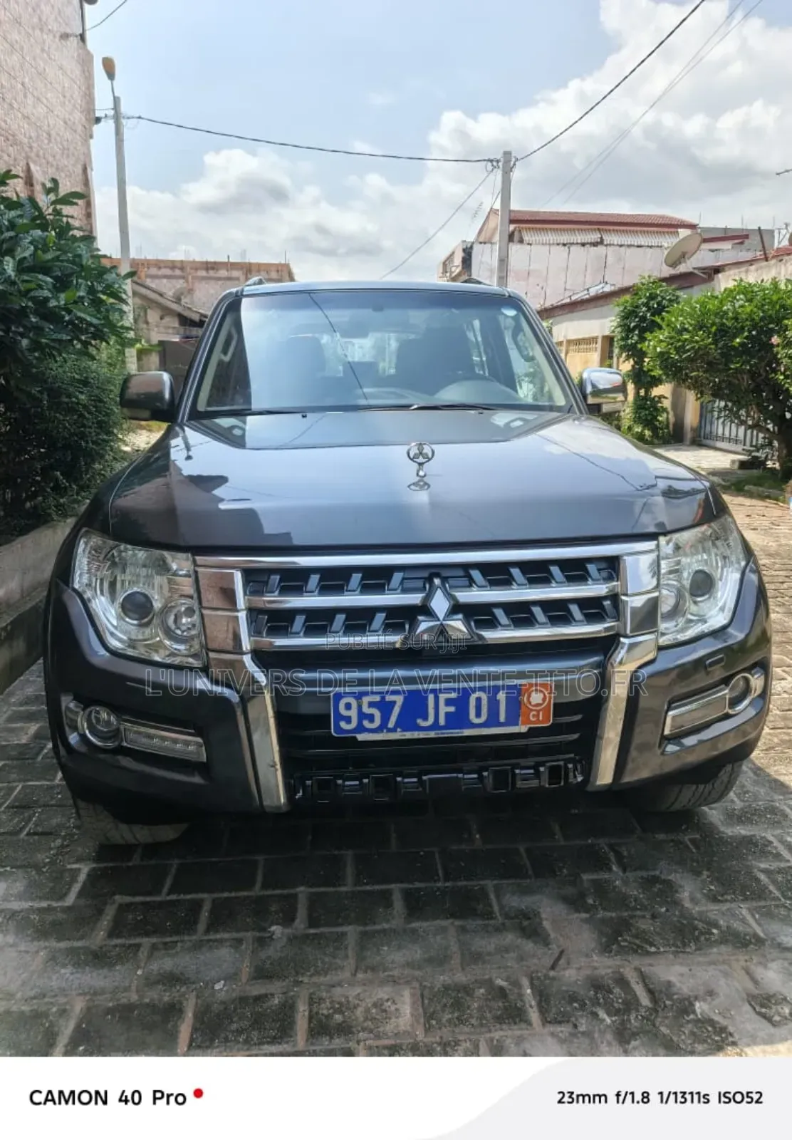Mitsubishi Pajero V80 3.0 VR-I 2018 Noir
