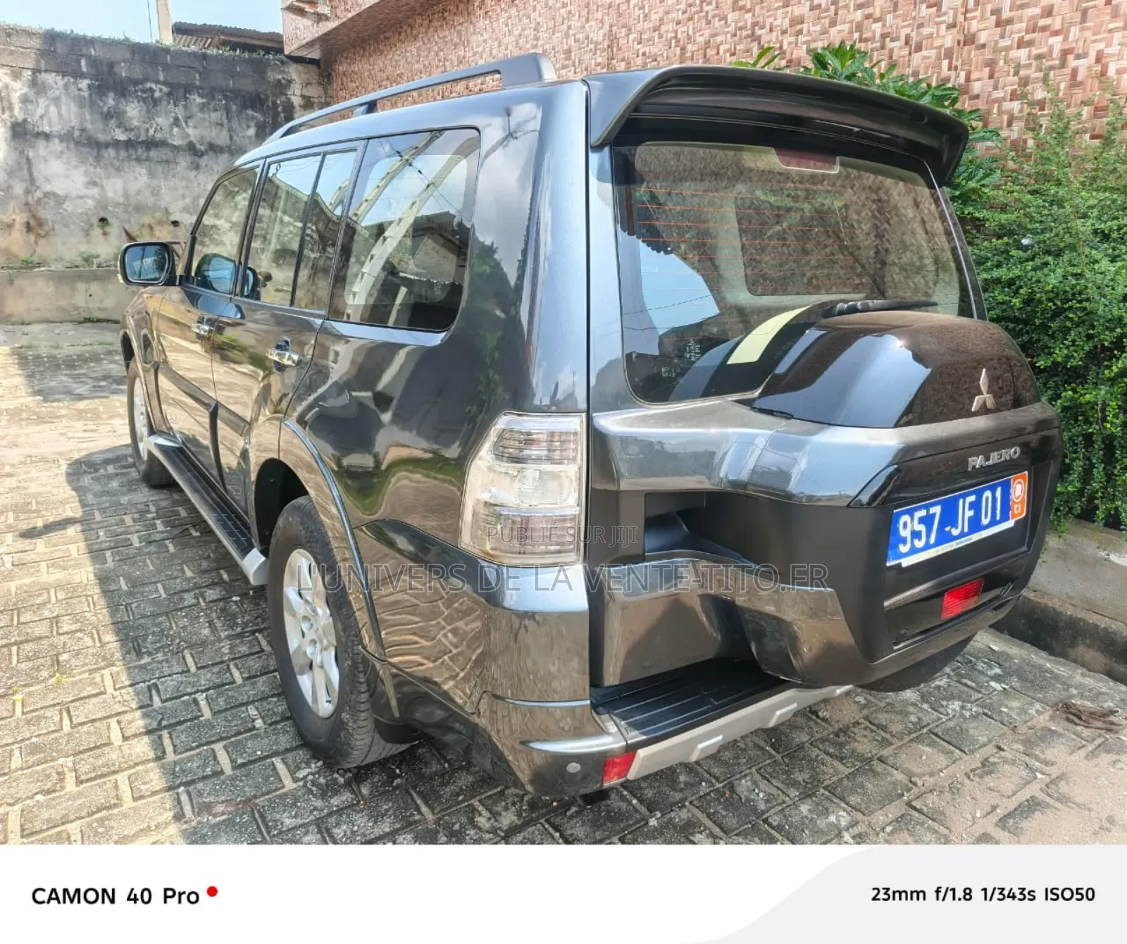 Mitsubishi Pajero V80 3.0 VR-I 2018 Noir