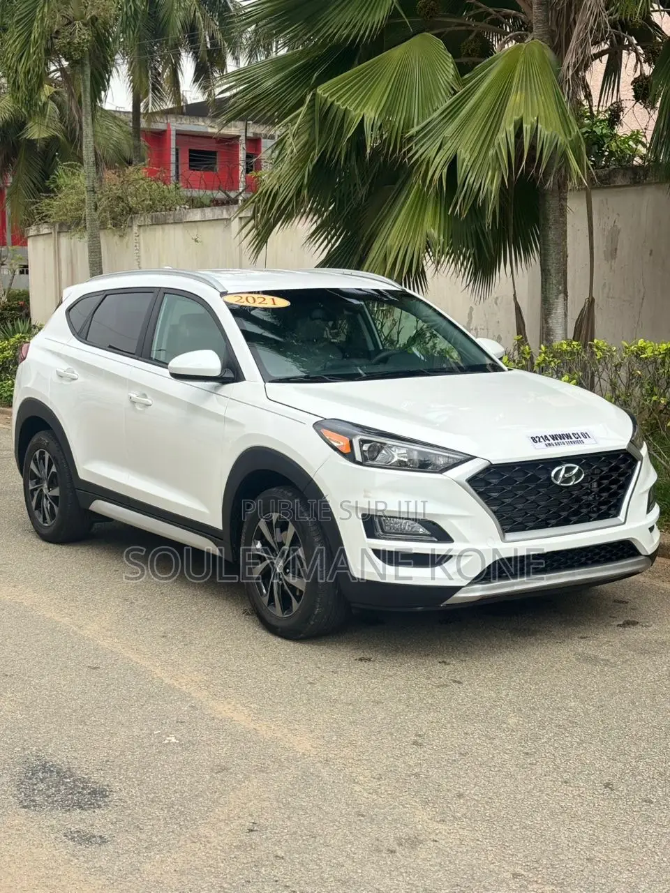 Hyundai Tucson 2021 Blanc