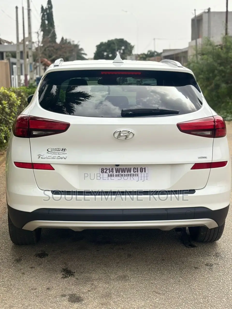 Hyundai Tucson 2021 Blanc