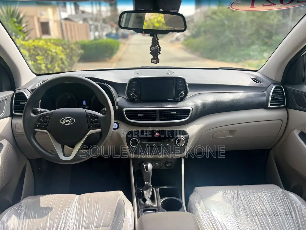 Hyundai Tucson 2021 Blanc