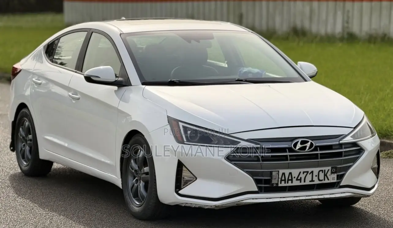 Hyundai Elantra 2020 Blanc
