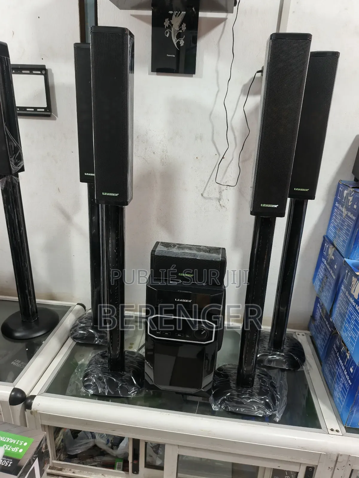 Enceinte Multimédia 5.1 - Bt/Usb/Sd/Fm - 150w Sp-504