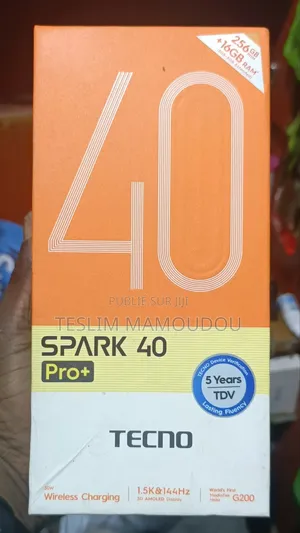 Tecno Spark 40 256 GB Blanc