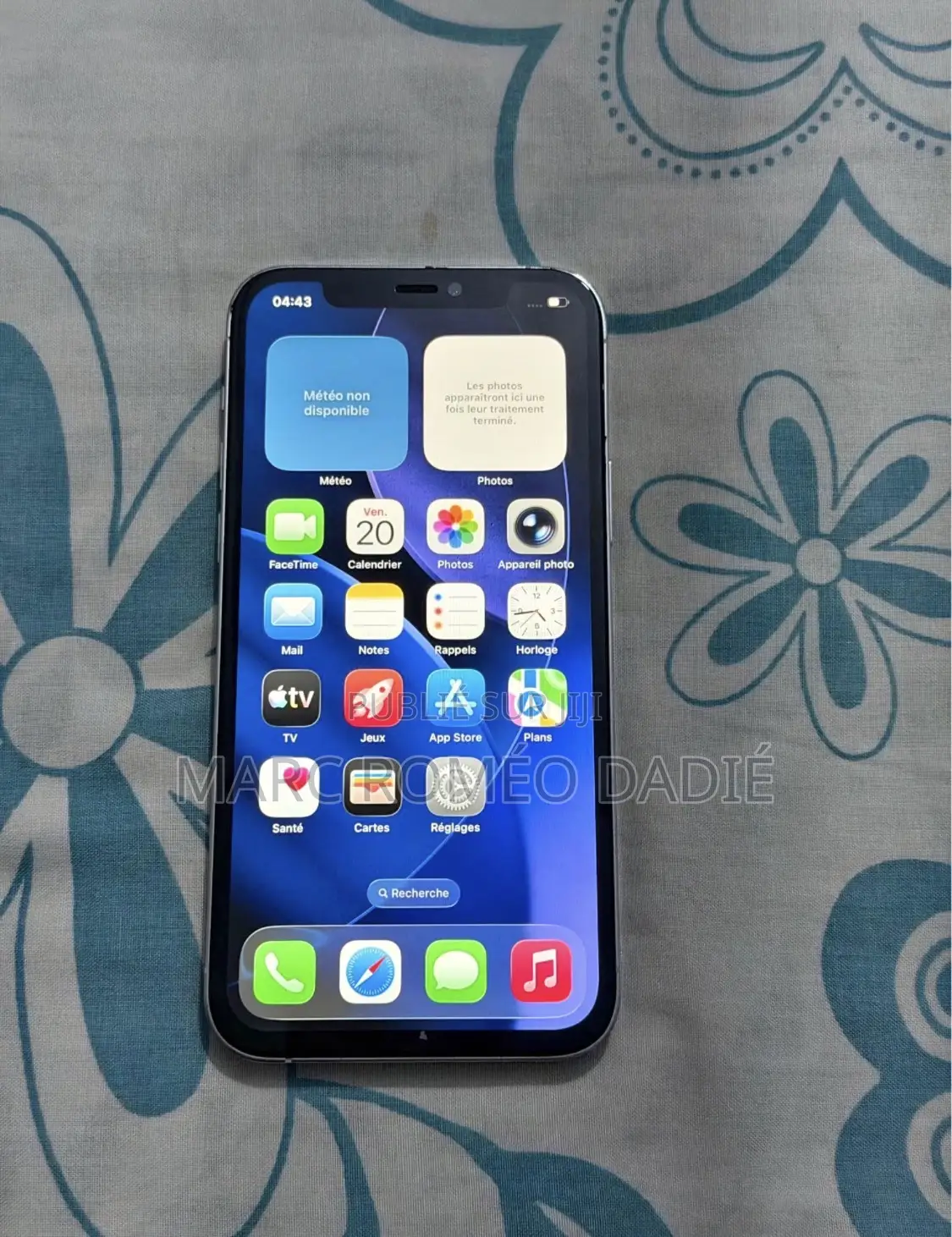 Nouveau Apple iPhone 12 Pro 128 GB Argenté