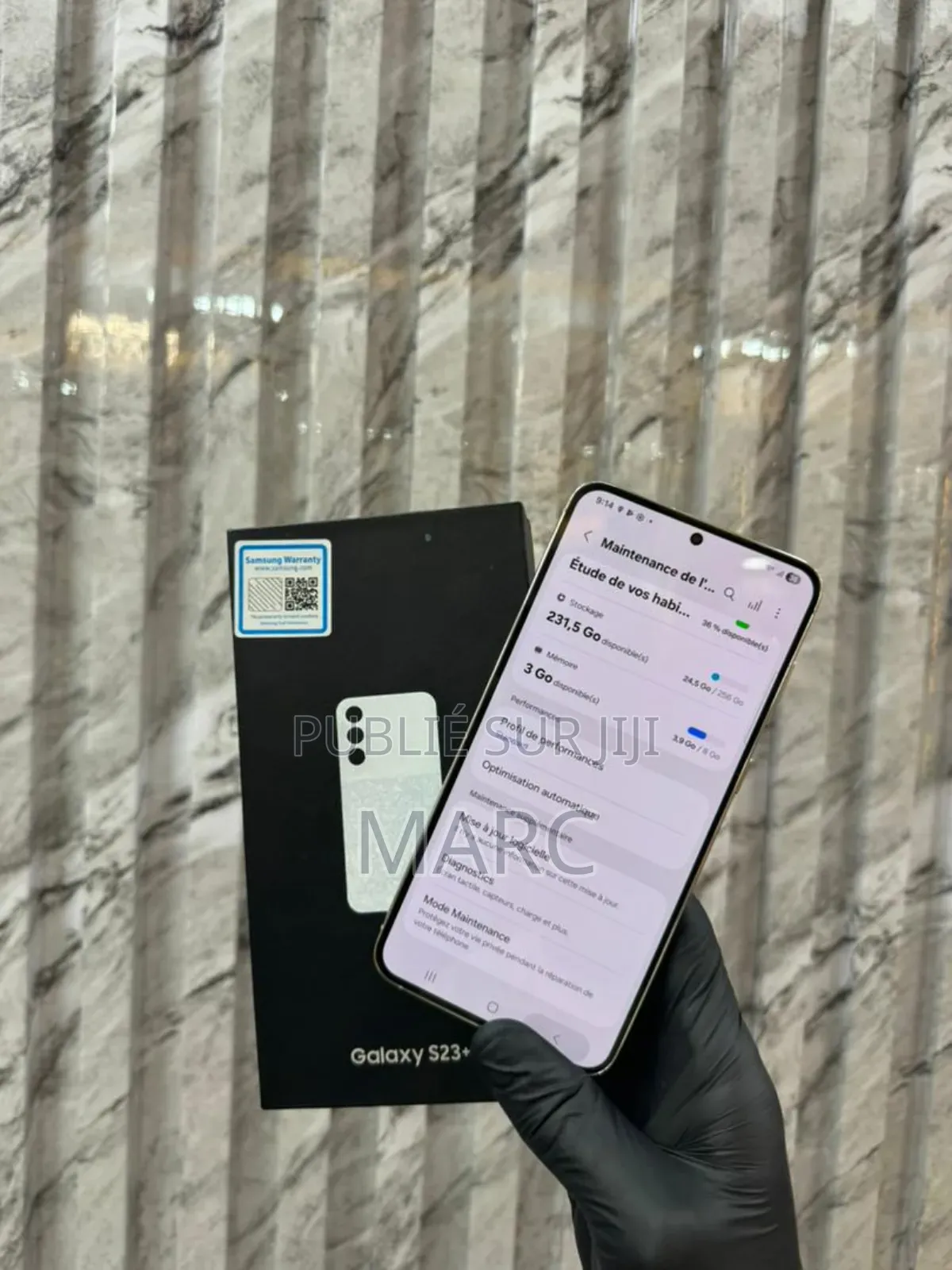 Nouveau Samsung Galaxy S23+ 256 GB Gris