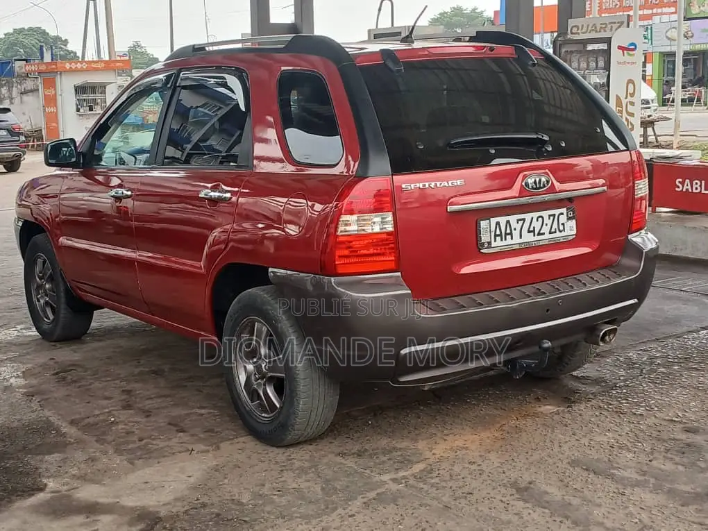 Kia Sportage 2.0 2007 Rouge