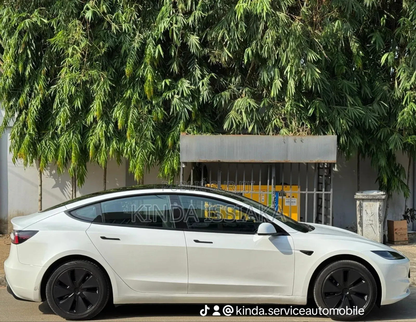 Tesla Model 3 Long Range AWD 2024 Blanc cassé
