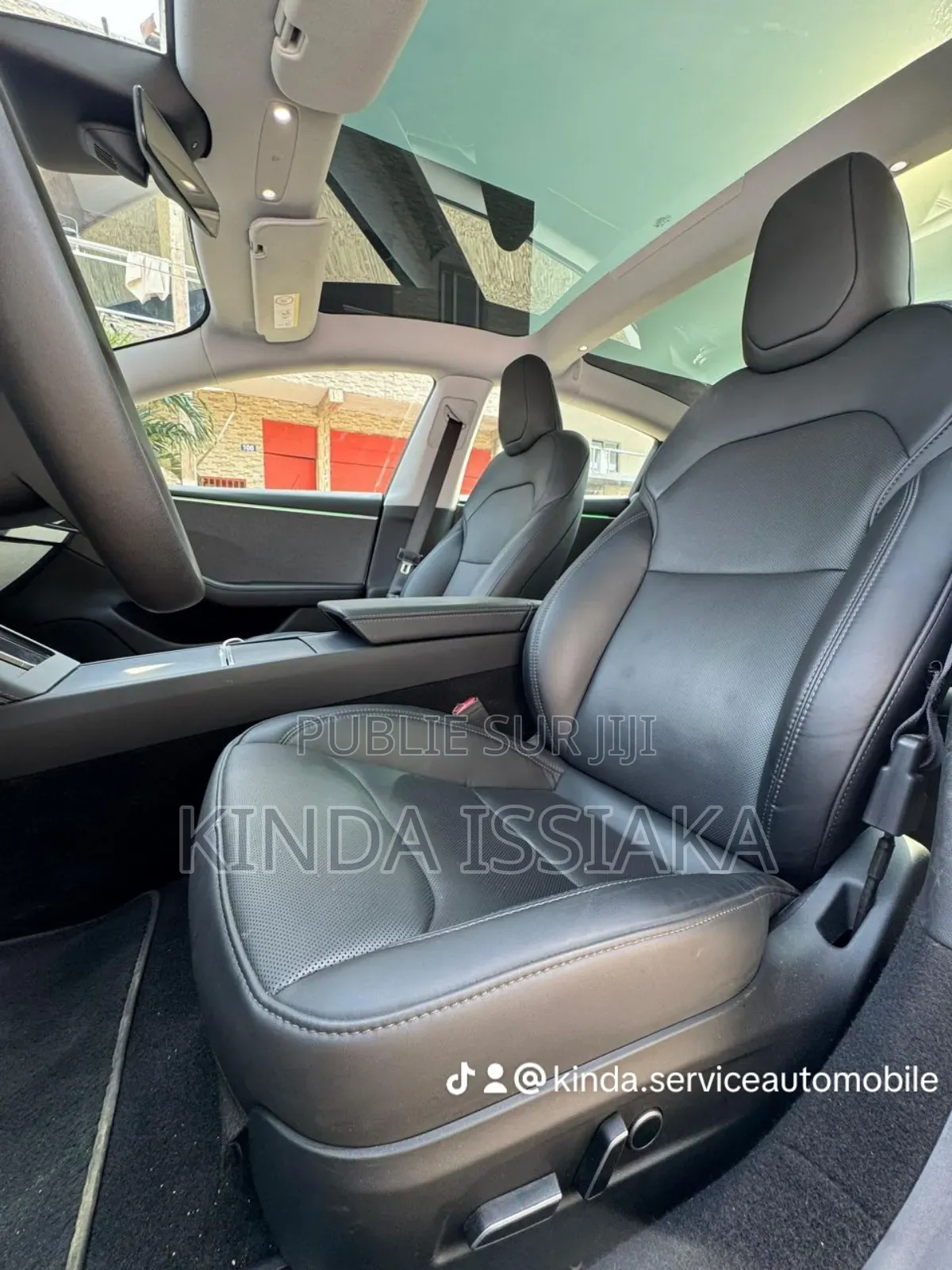 Tesla Model 3 Long Range AWD 2024 Blanc cassé