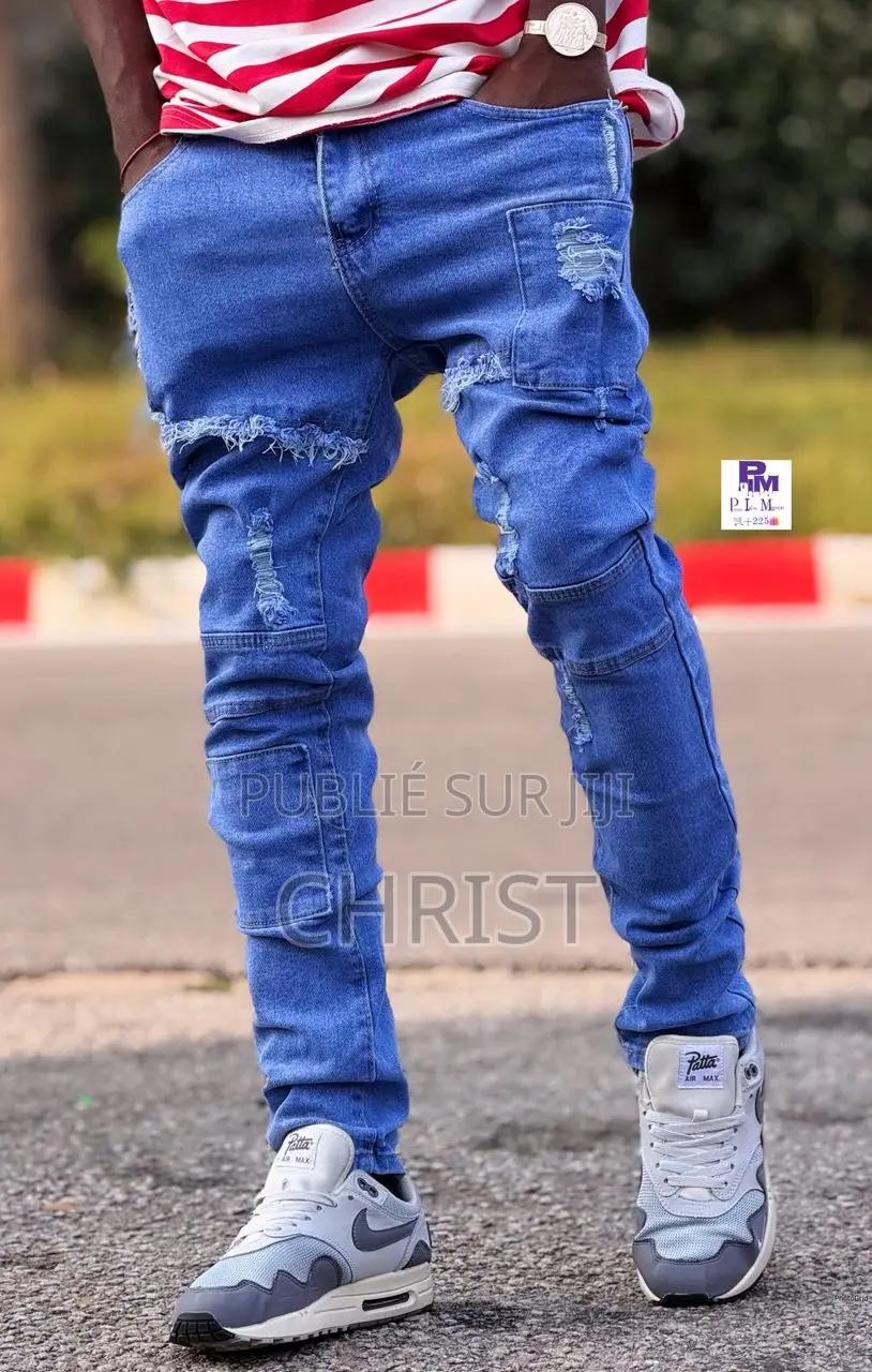 Pantalon Jeans Pour Homme