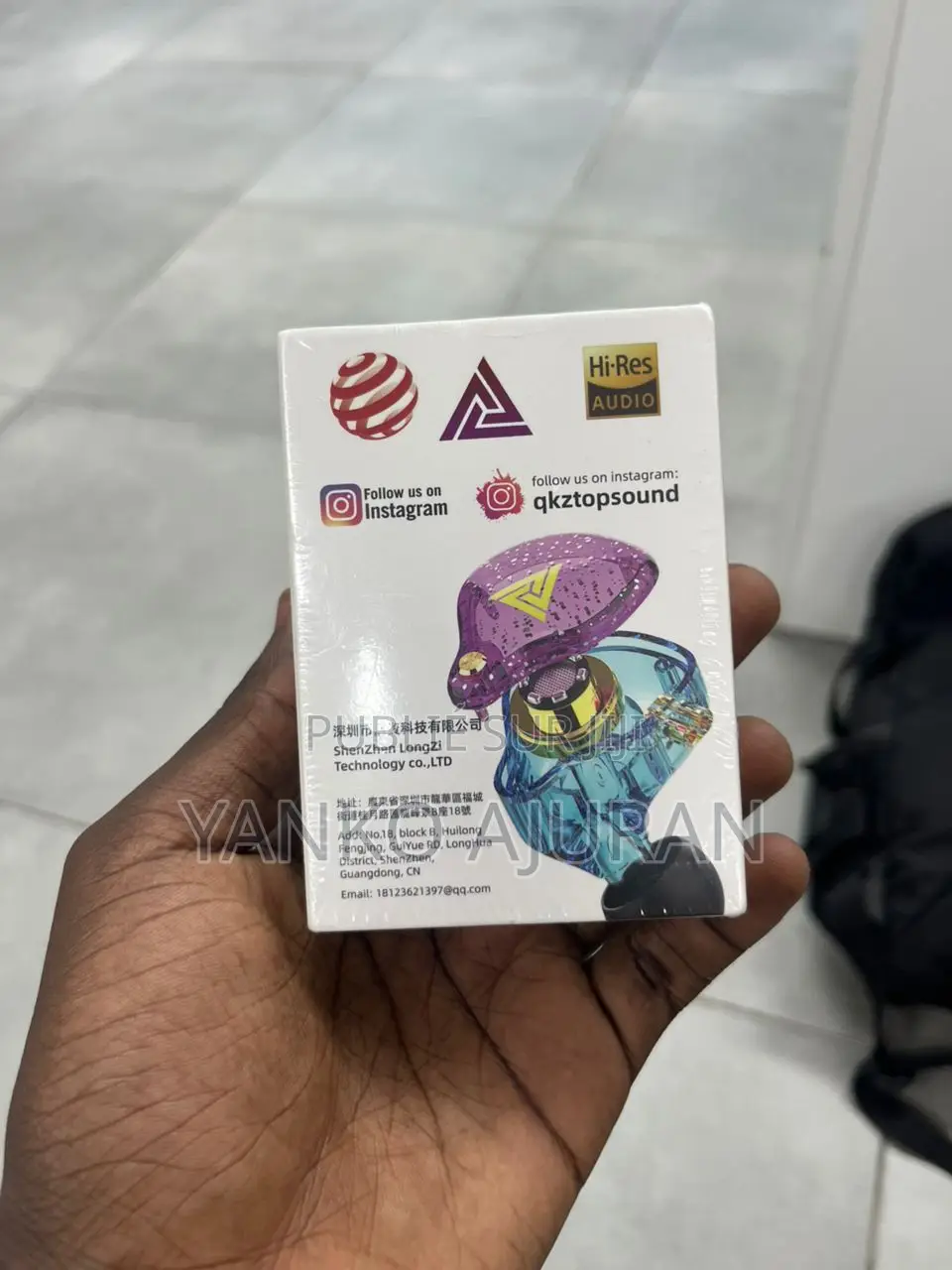 Ecouteur Professionnel QKZ