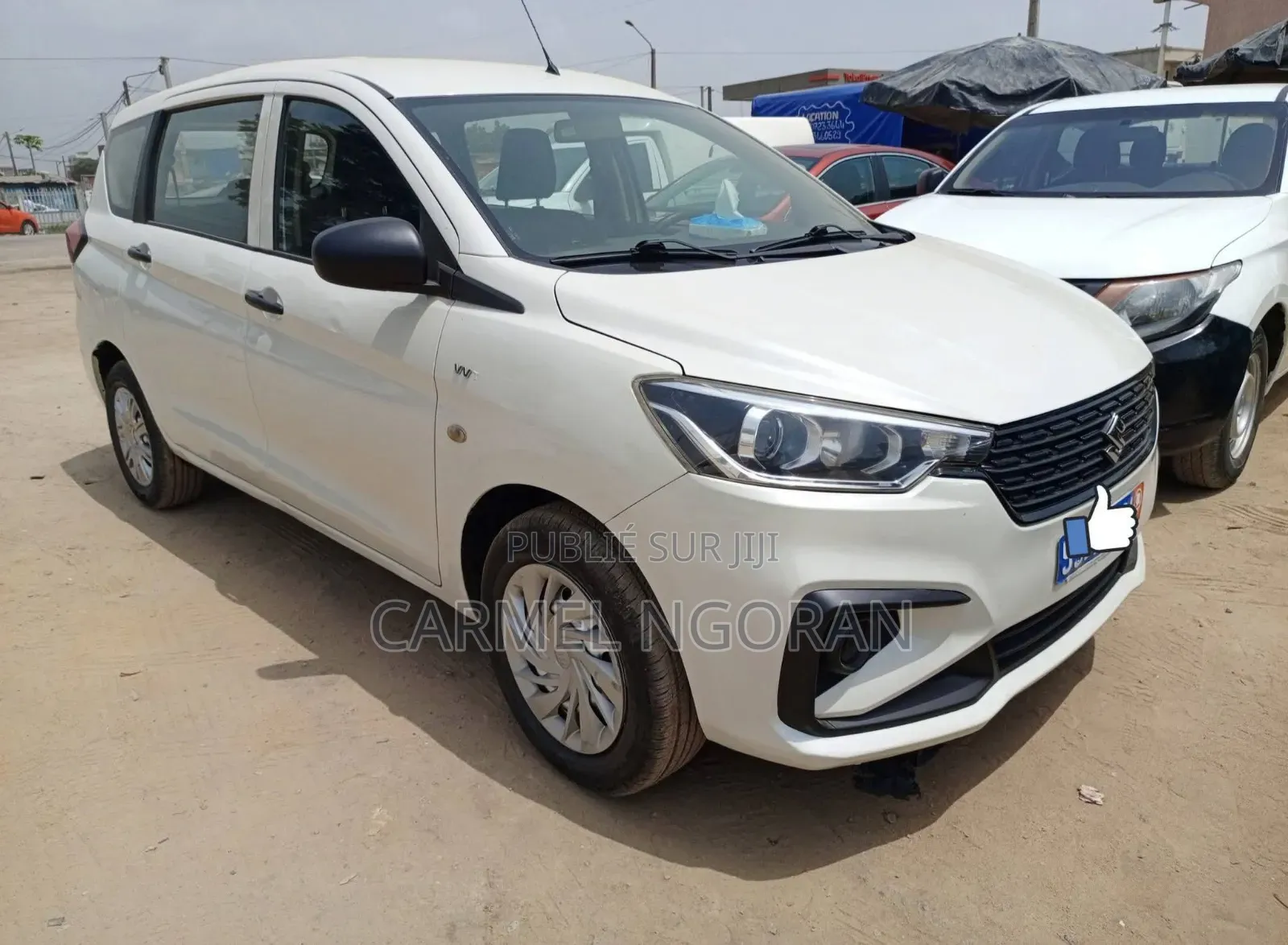 Suzuki Ertiga 2021 Blanc