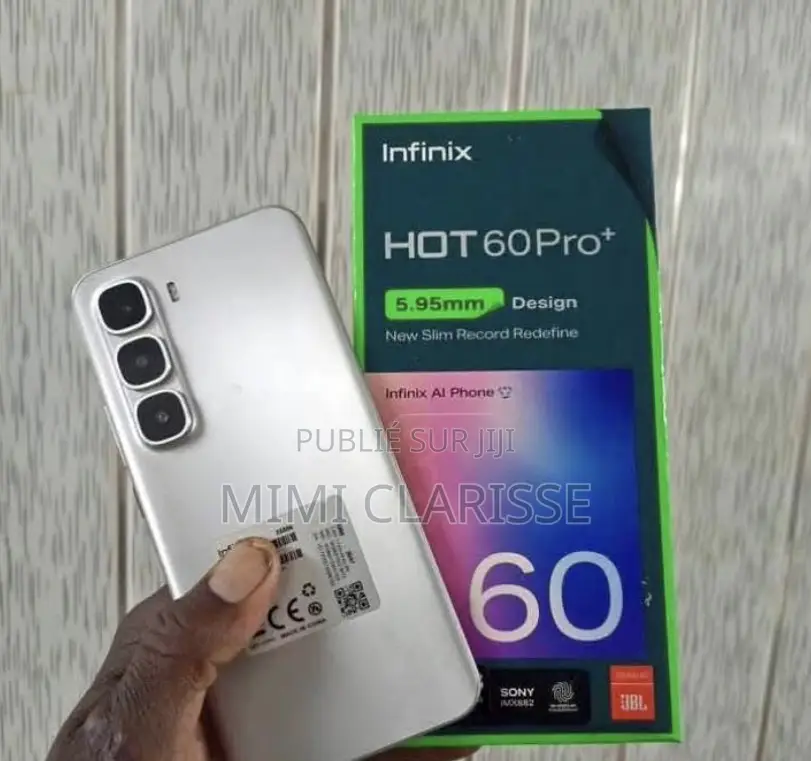 Nouveau Infinix Hot 60 Pro 256 GB Gris