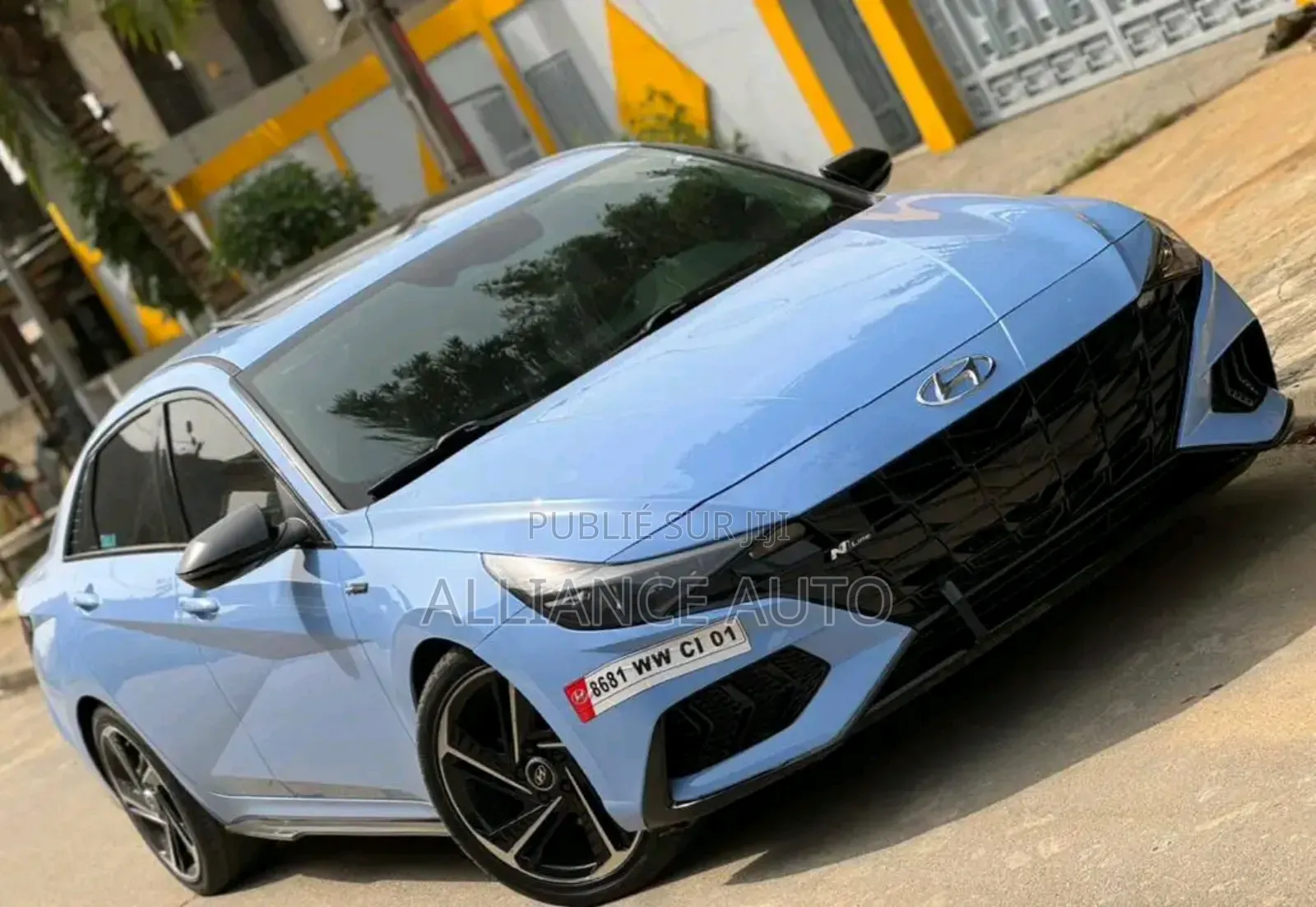 Hyundai Elantra 2022 Bleu