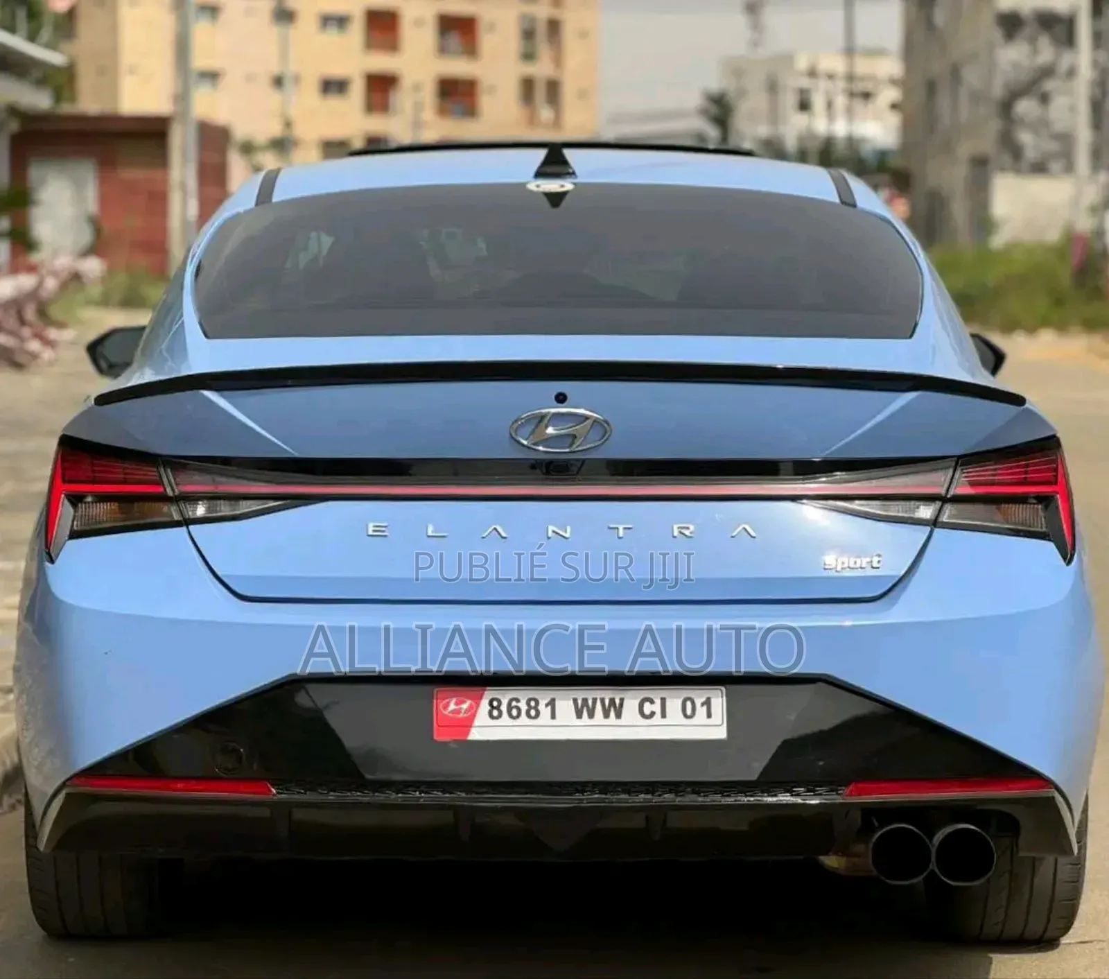 Hyundai Elantra 2022 Bleu