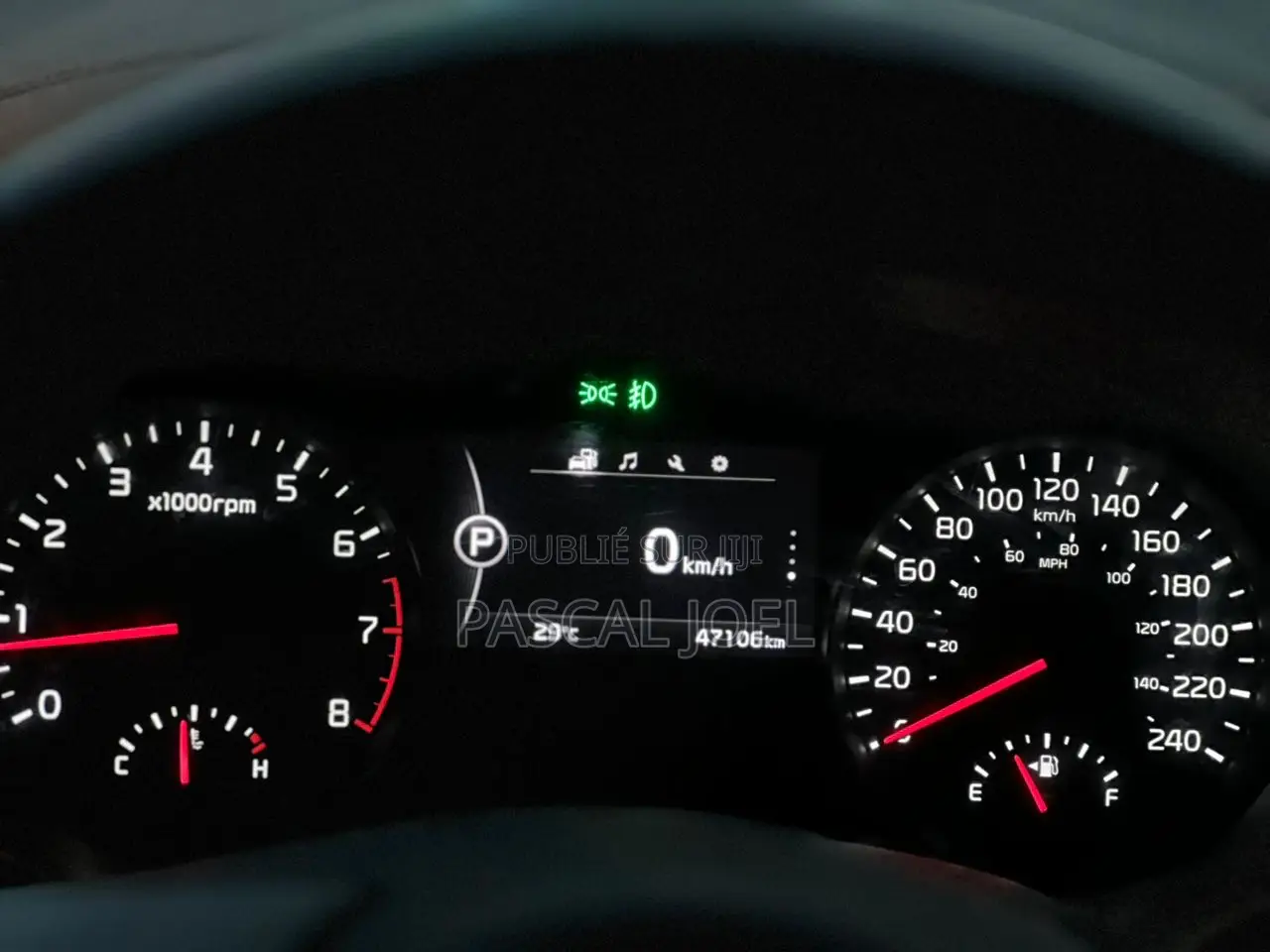 Kia Sportage EX AWD 2020 Noir