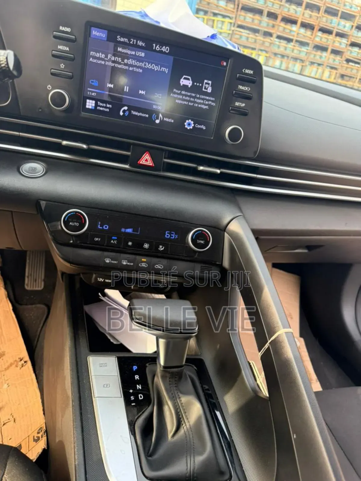 Hyundai Elantra Limited 2021 Bleu