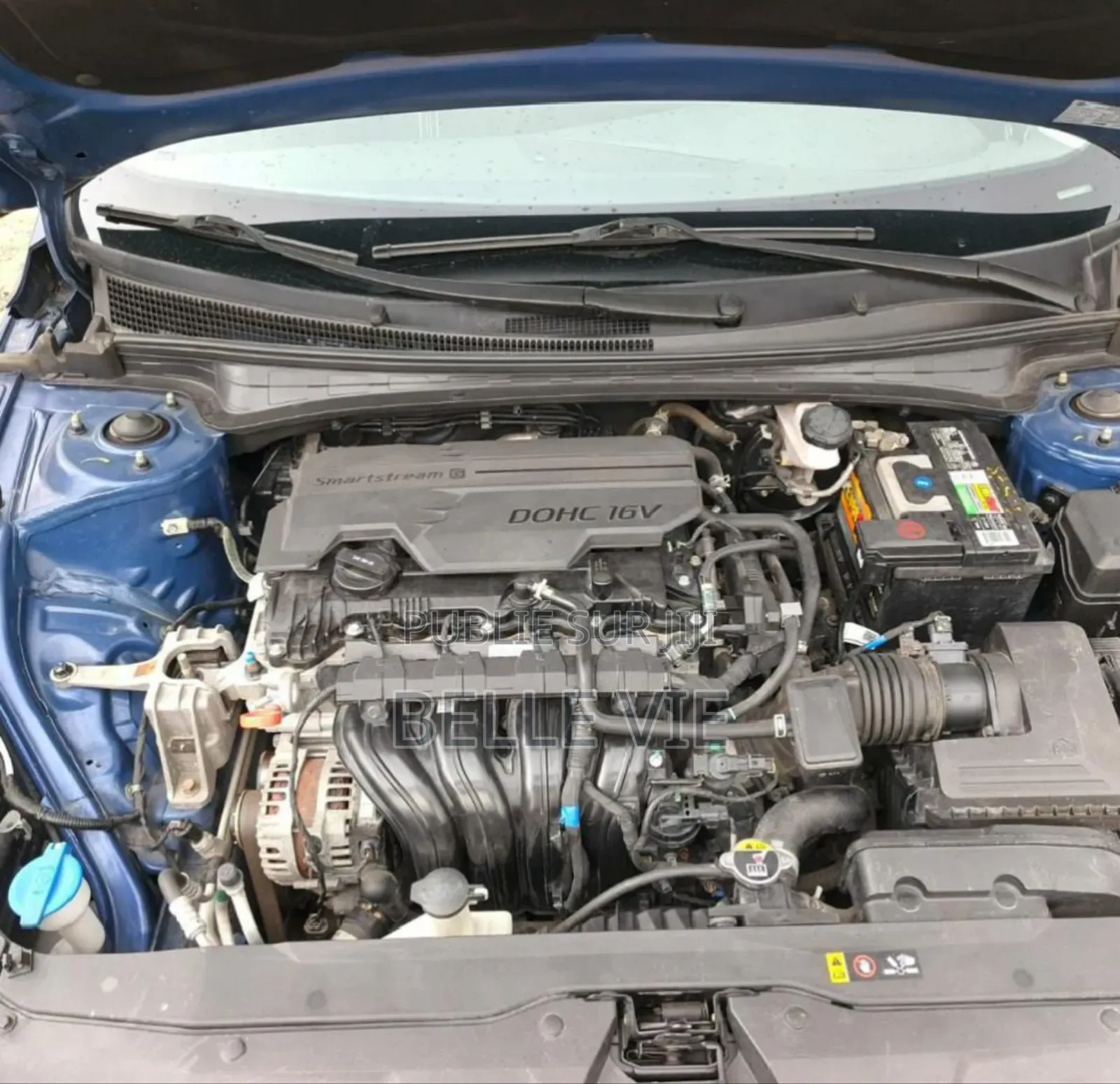 Hyundai Elantra Limited 2021 Bleu