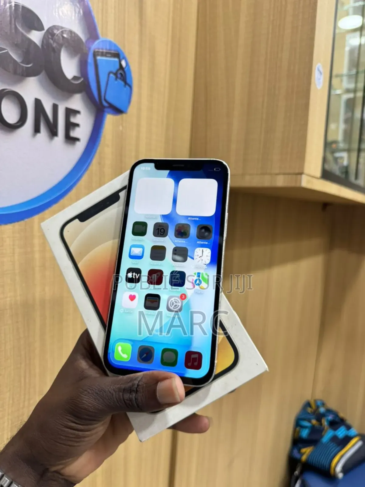 Nouveau Apple iPhone 12 128 GB Blanc
