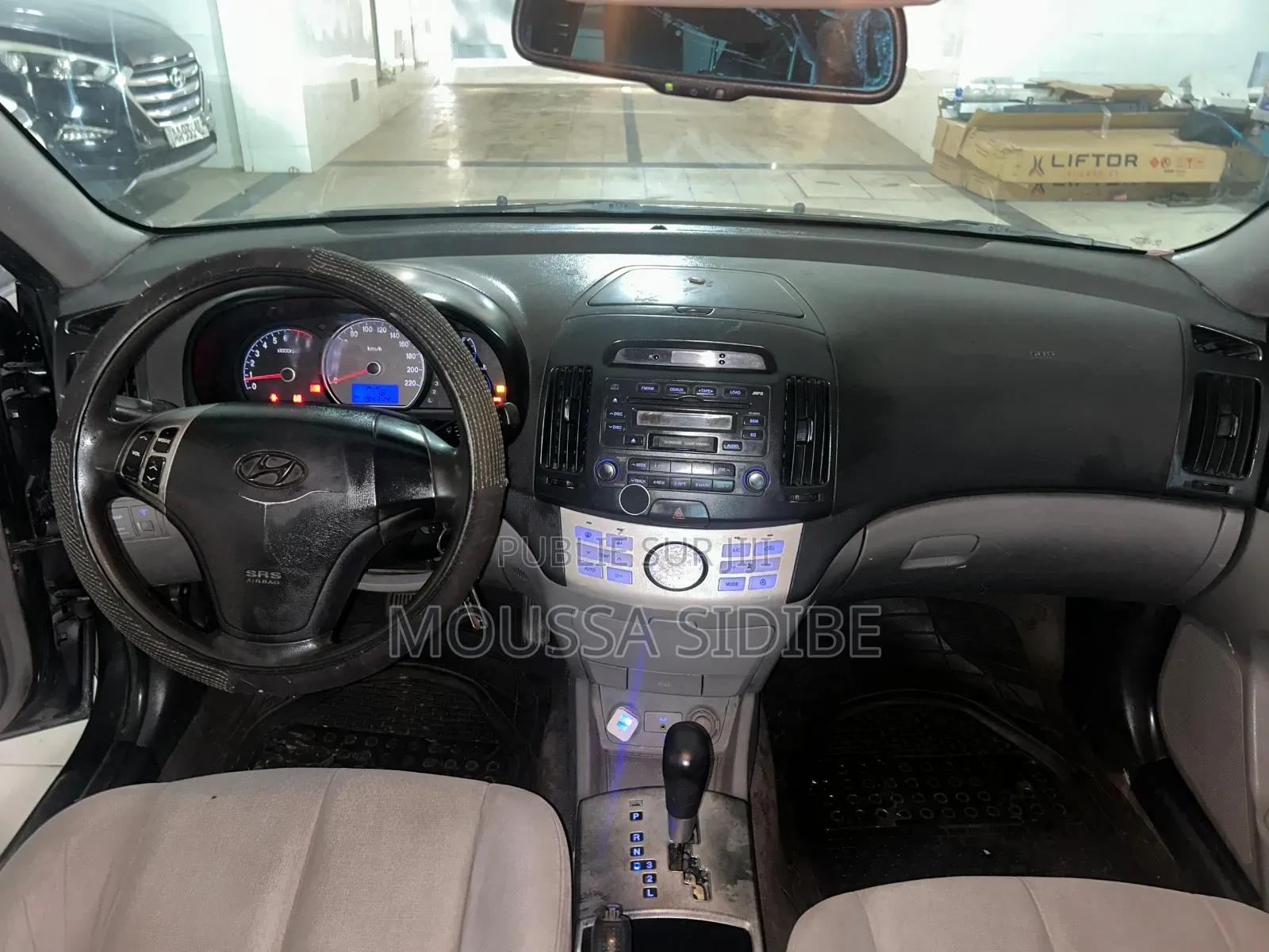 Hyundai Elantra 1.6 2009 Gris