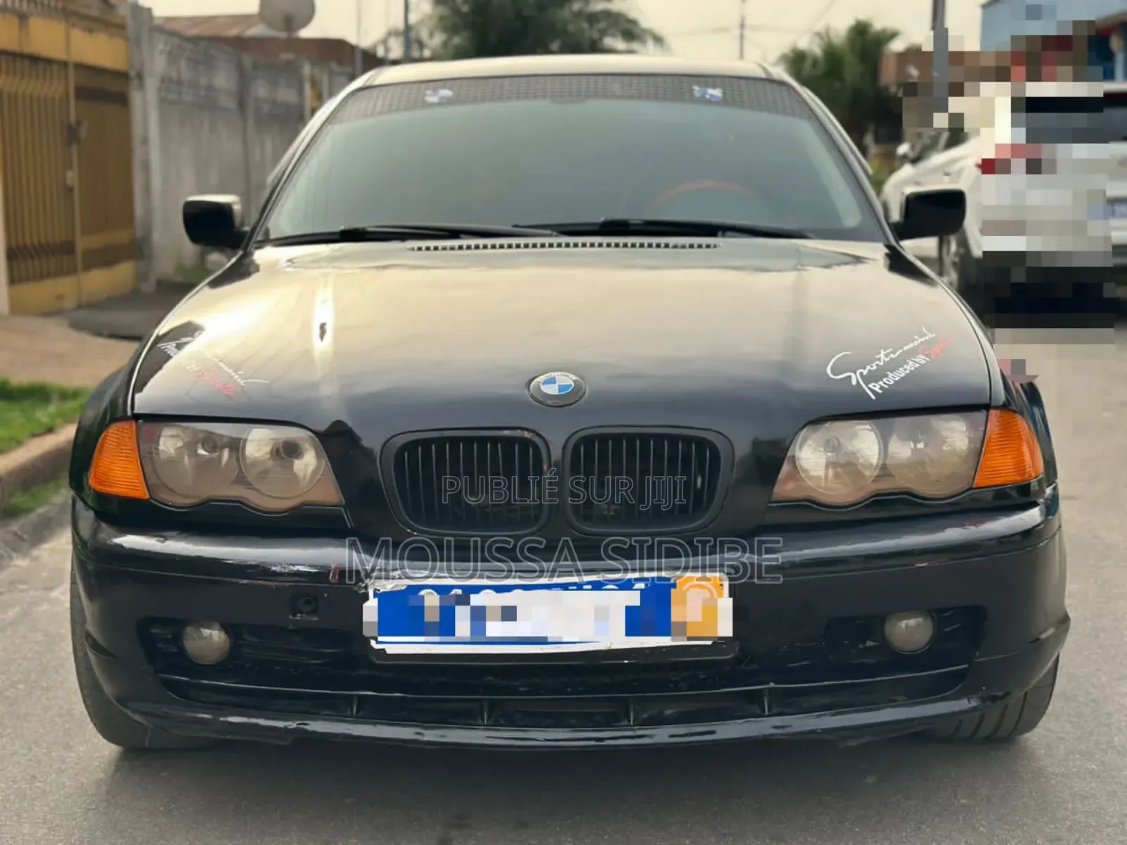 BMW 3 Series 316i RWD 2003 Noir