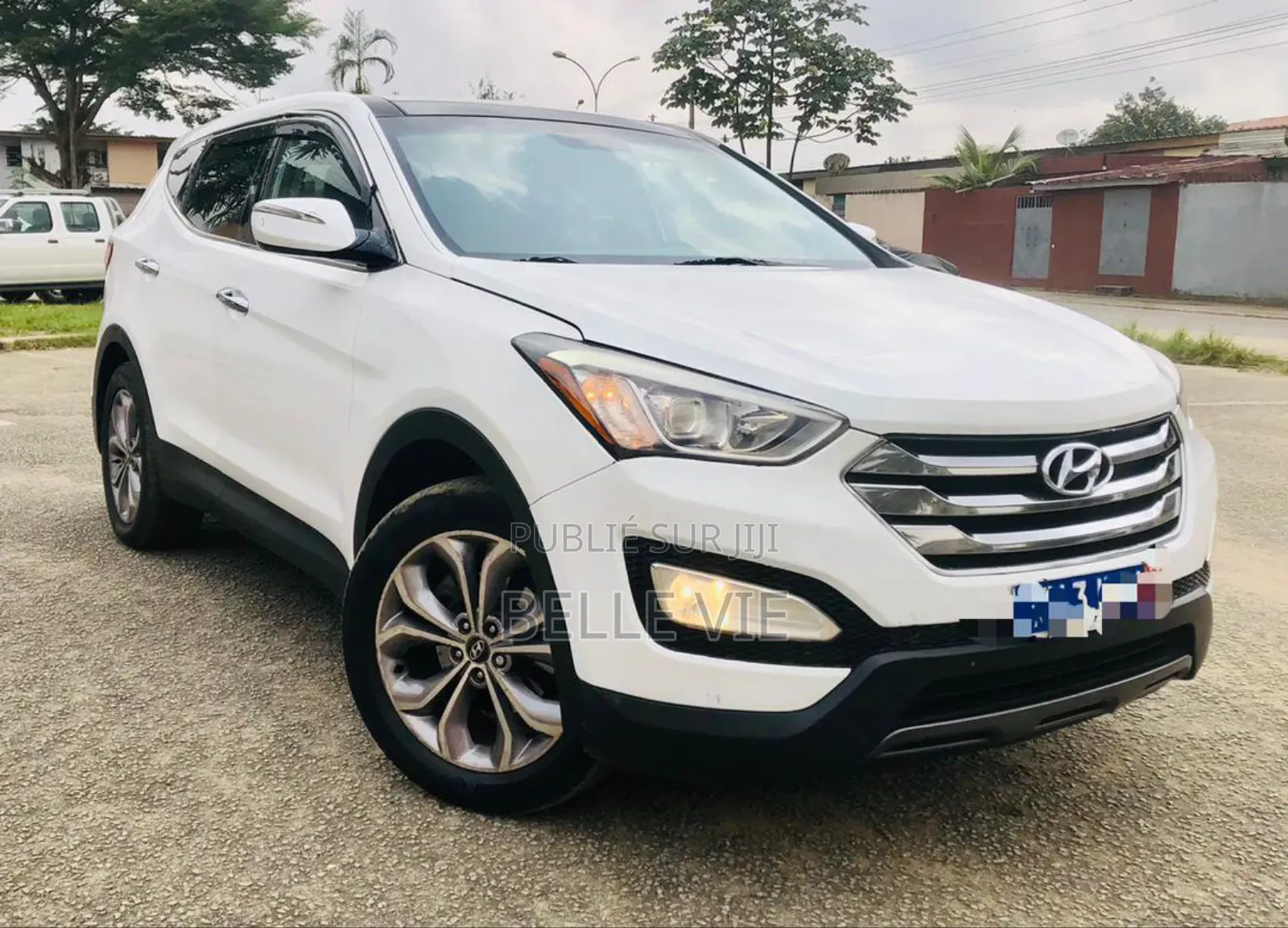 Hyundai Santa Fe GLS 4dr SUV (3.3L 6cyl 6A) 2014 Blanc