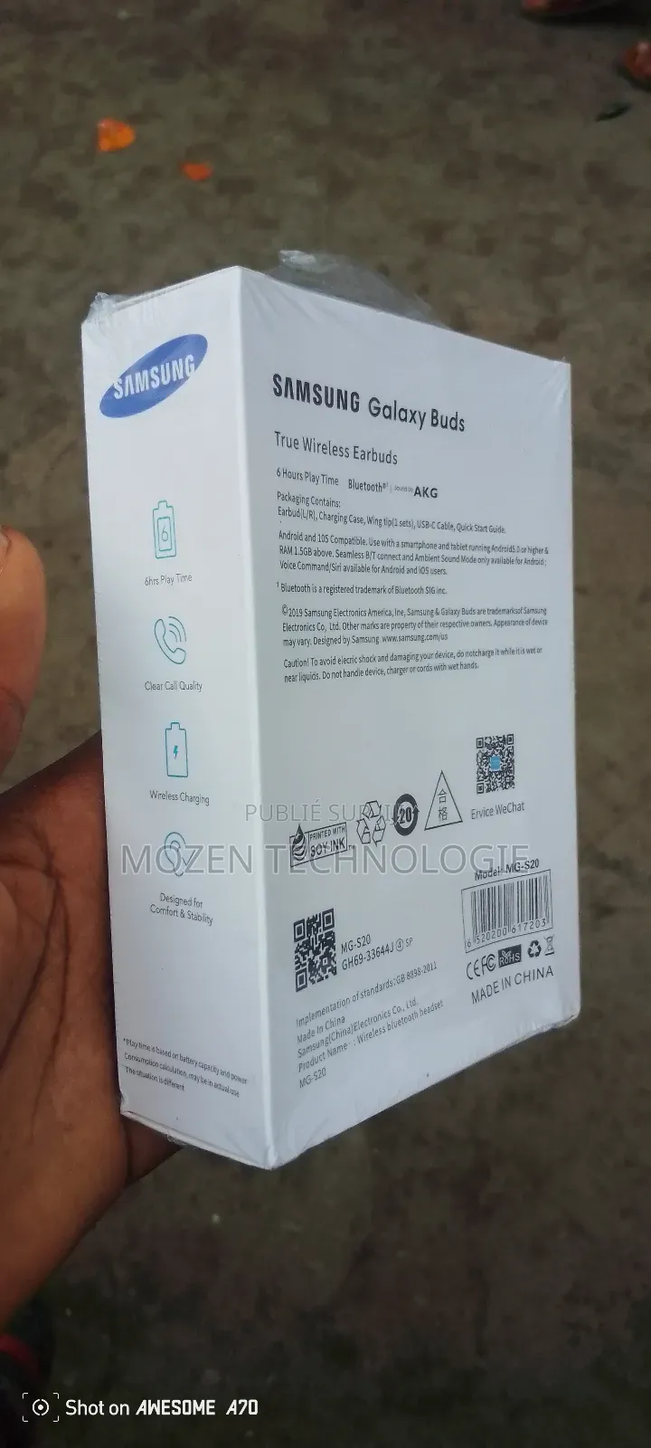 Écouteurs Sans Fil Samsung Led Buds