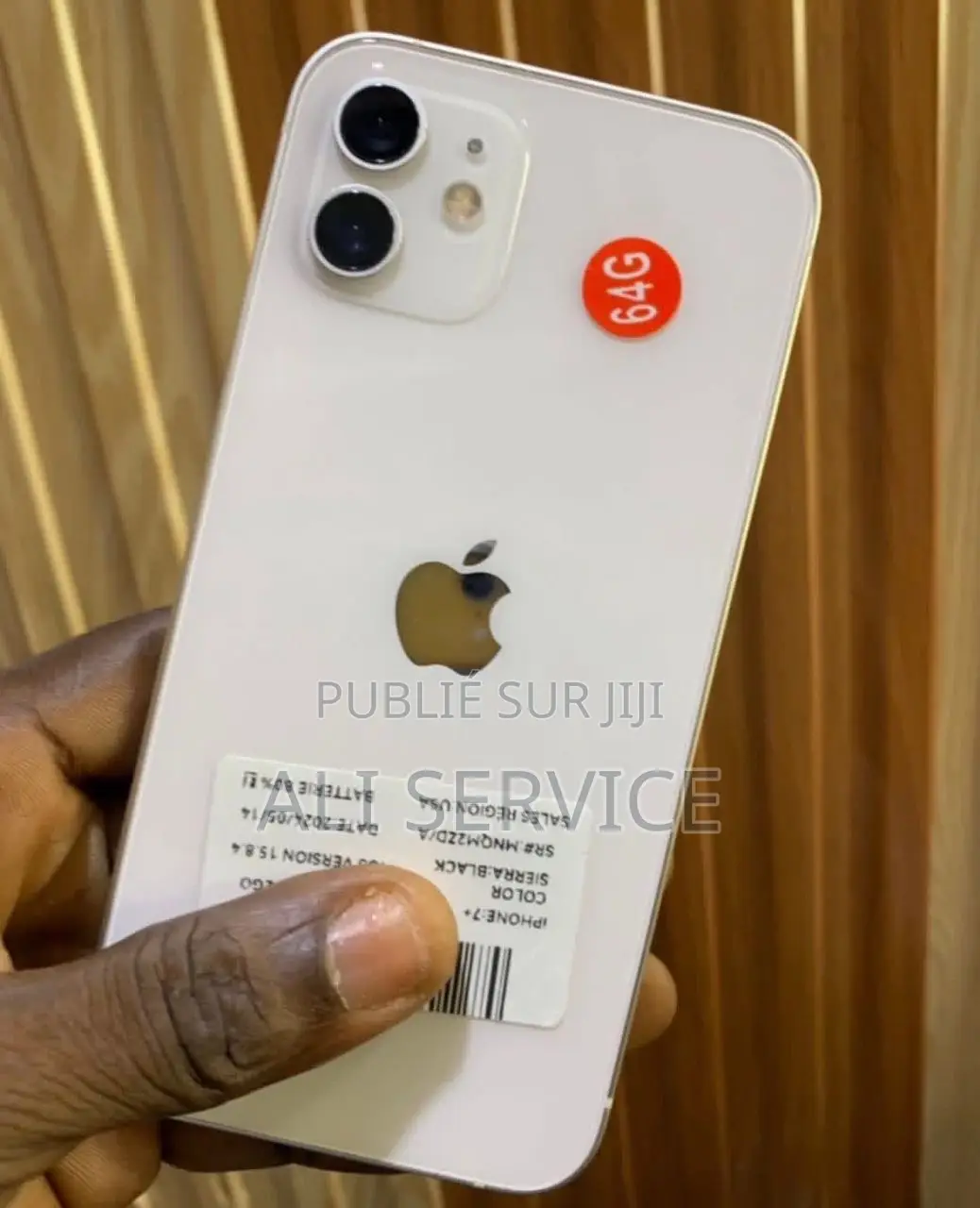 Nouveau Apple iPhone 12 64 GB Blanc