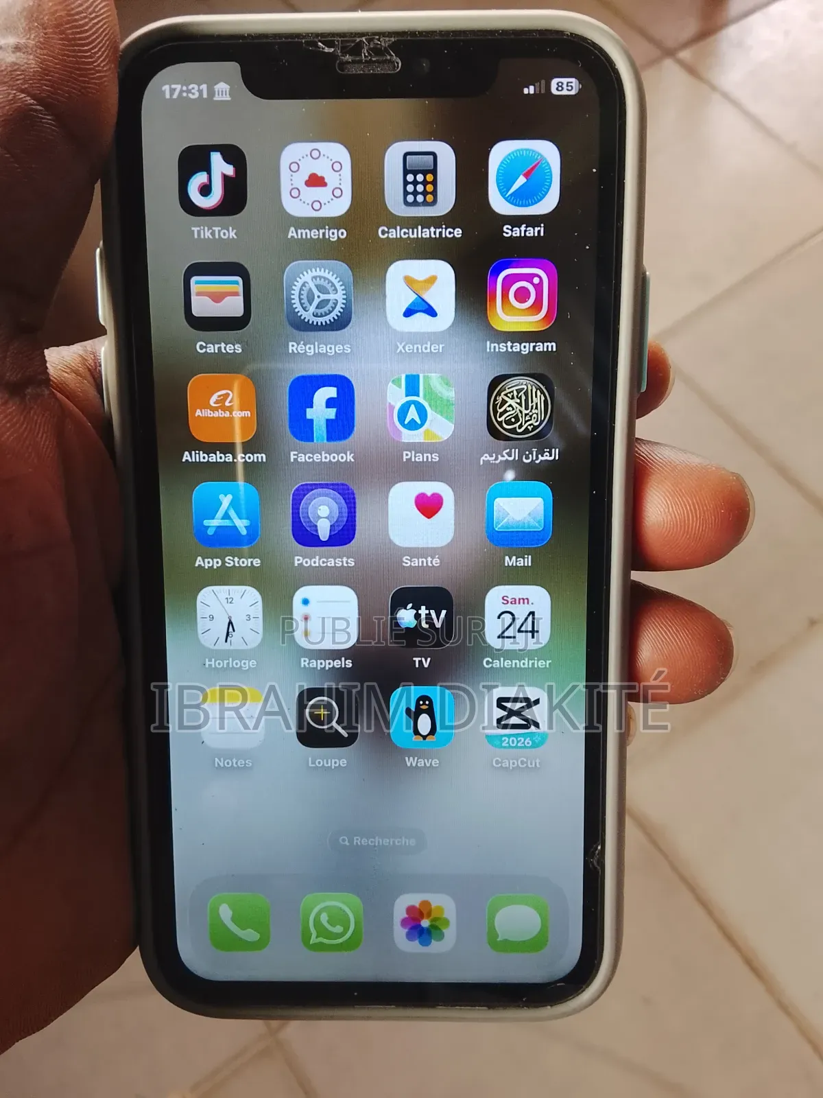 Apple iPhone 11 64 GB Blanc