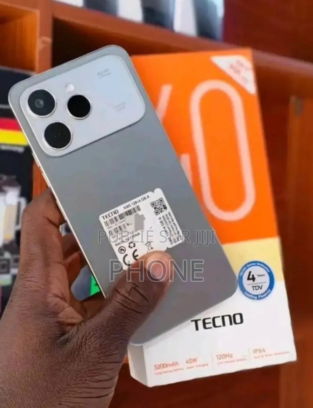 Nouveau Tecno Spark 40 128 GB Gris