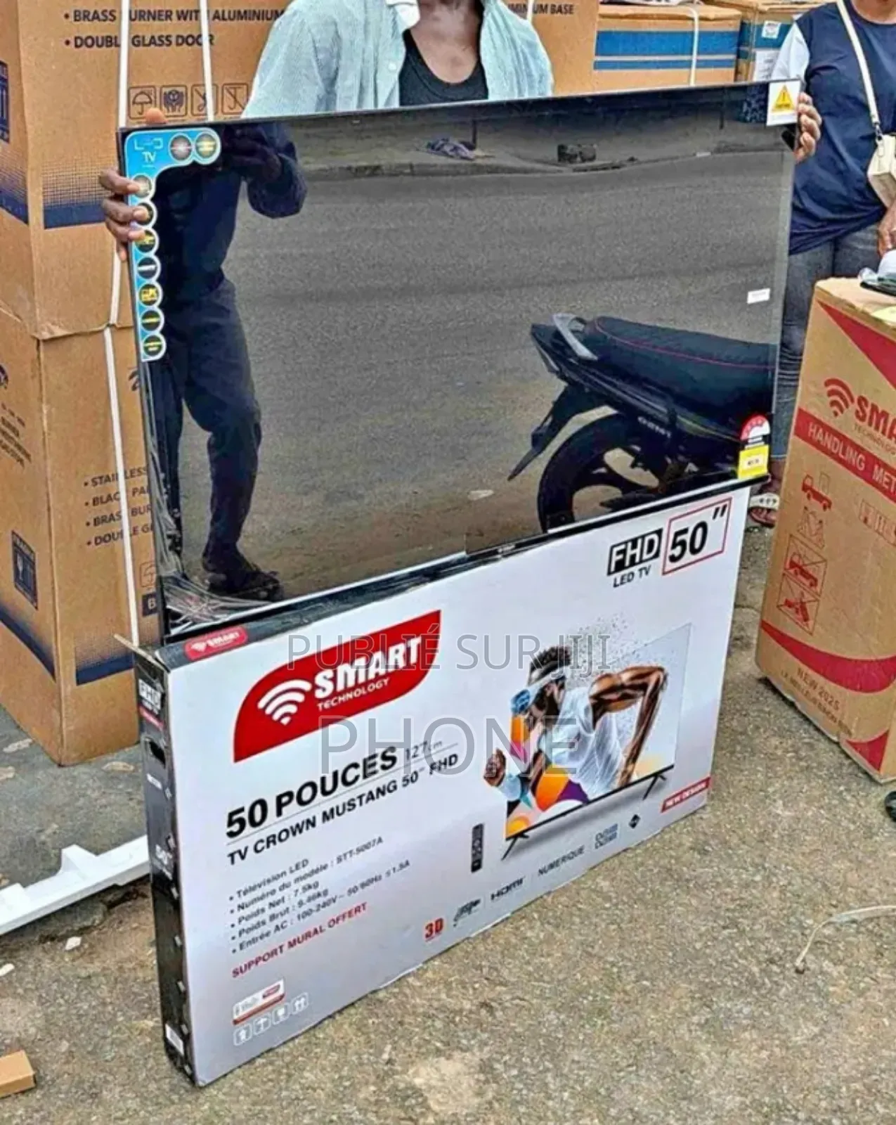 Télévision Smart 50 Pouces