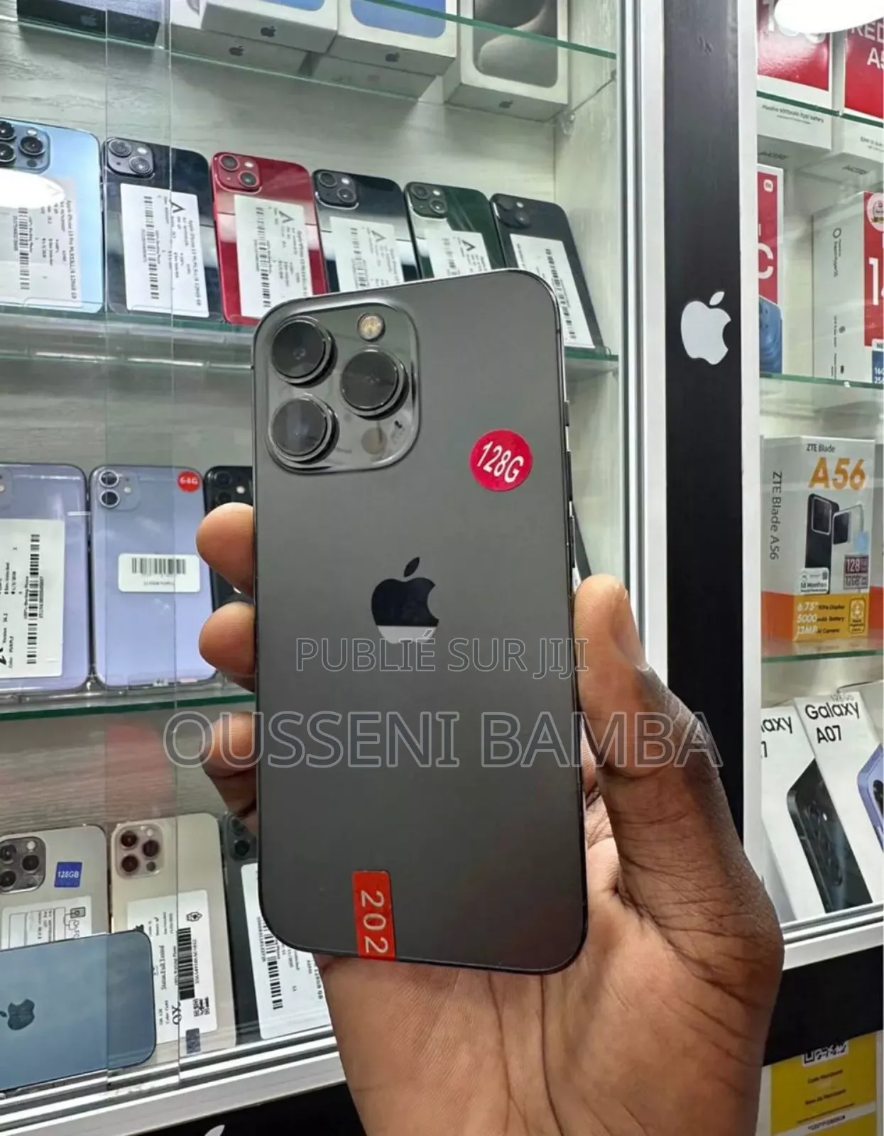 Nouveau Apple iPhone 13 Pro Max 256 GB Noir