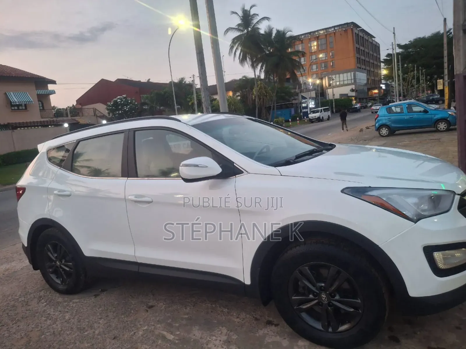 Hyundai Santa Fe 2014 Blanc