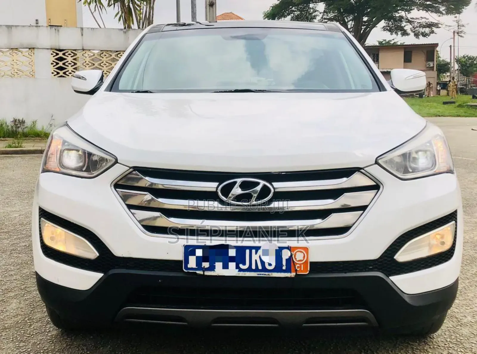 Hyundai Santa Fe 2014 Blanc