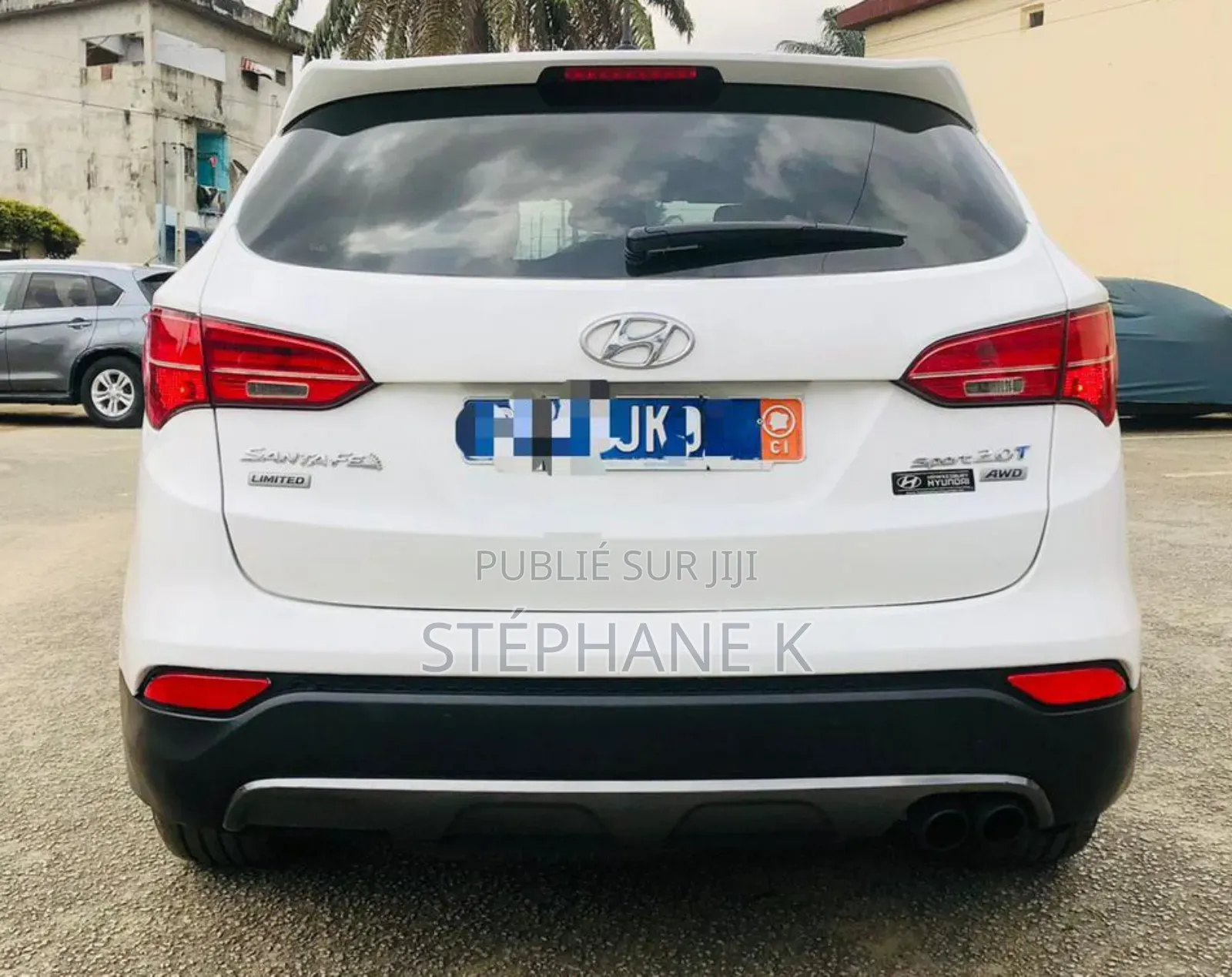 Hyundai Santa Fe 2014 Blanc