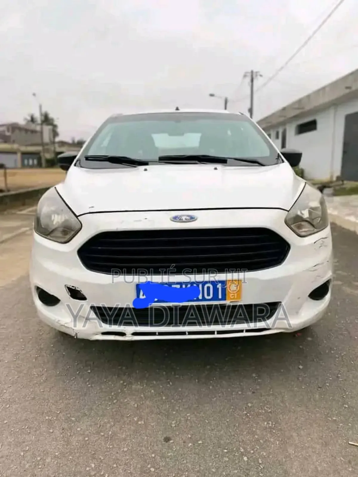 Ford Figo 2018 Blanc