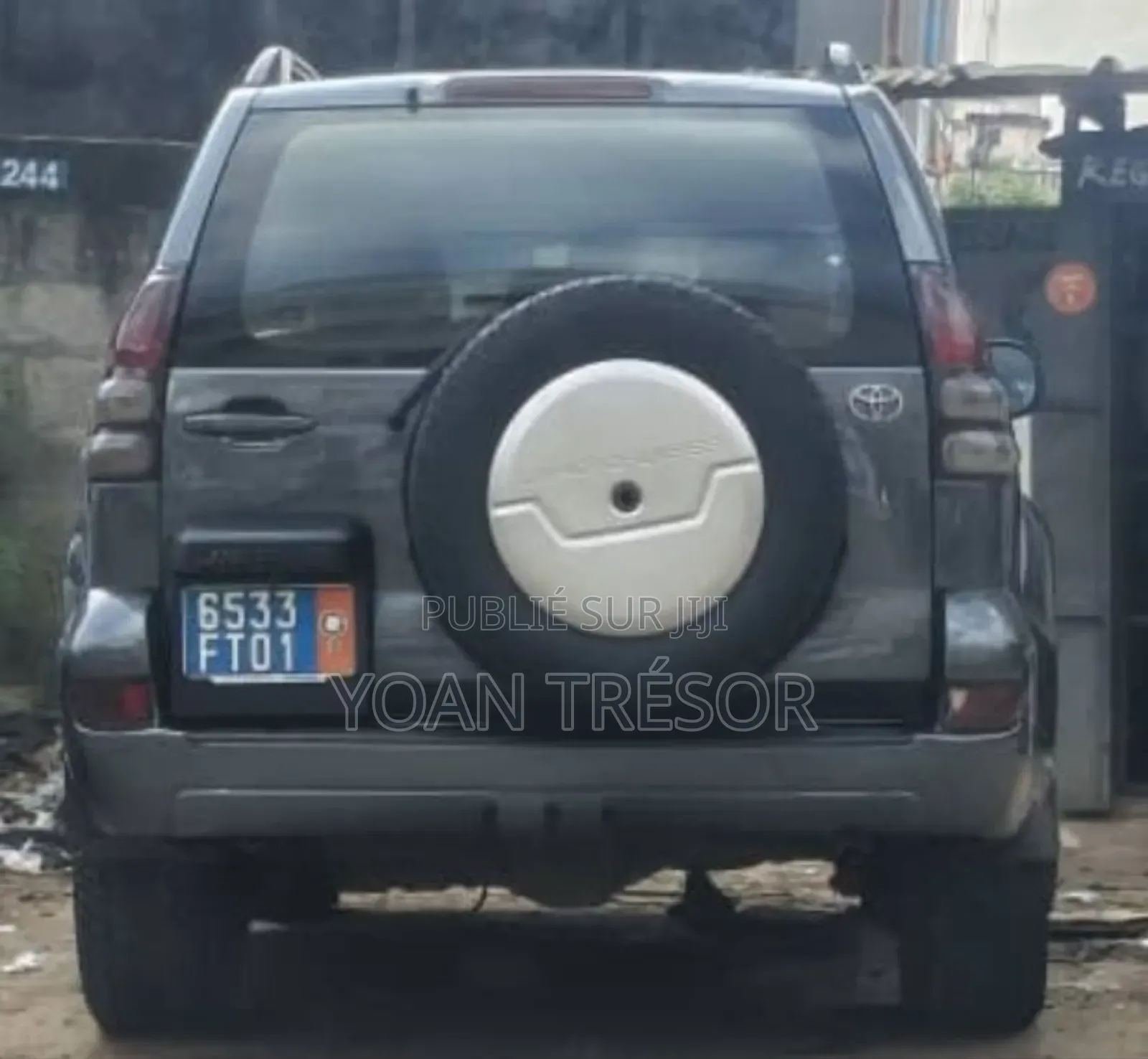 Toyota Land Cruiser Prado 2005 Gris