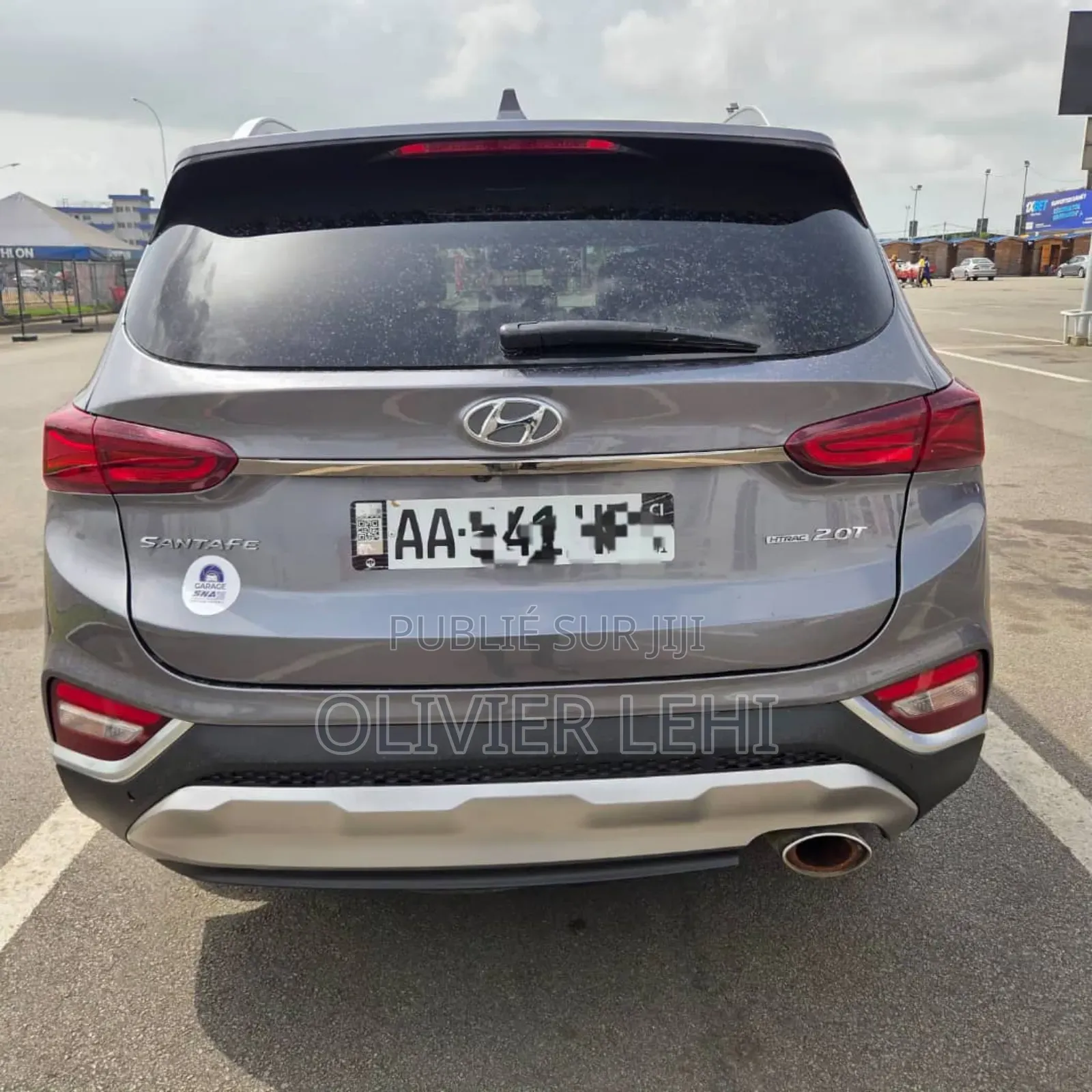 Hyundai Santa Fe Limited 2.0T AWD 2020 Argenté