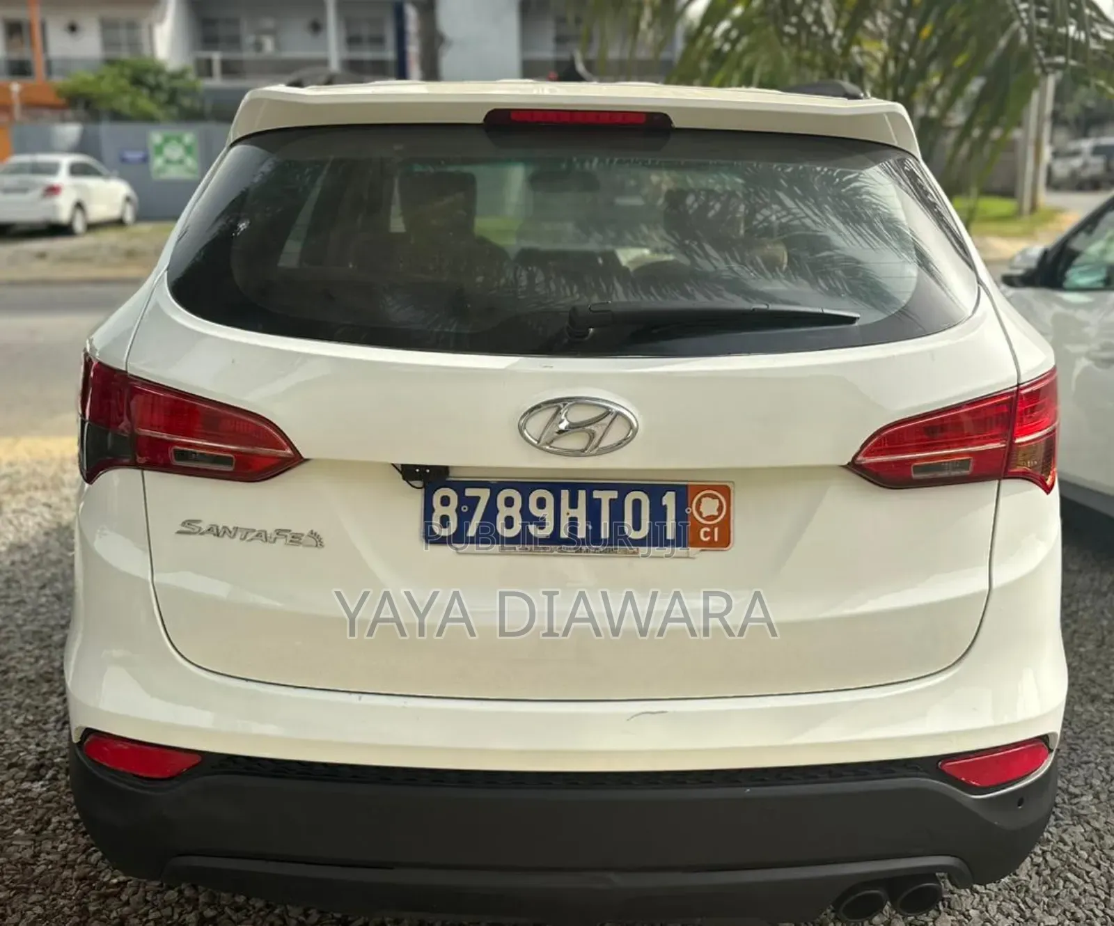 Hyundai Santa Fe 2017 Blanc