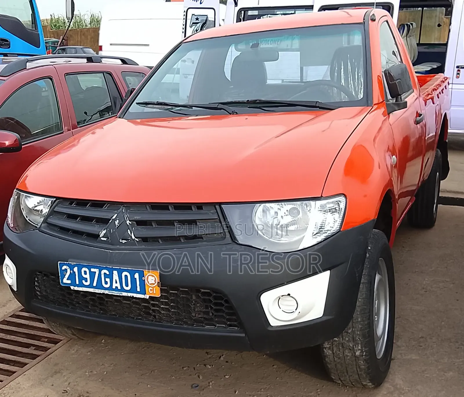 Mitsubishi L200 2007 Orange
