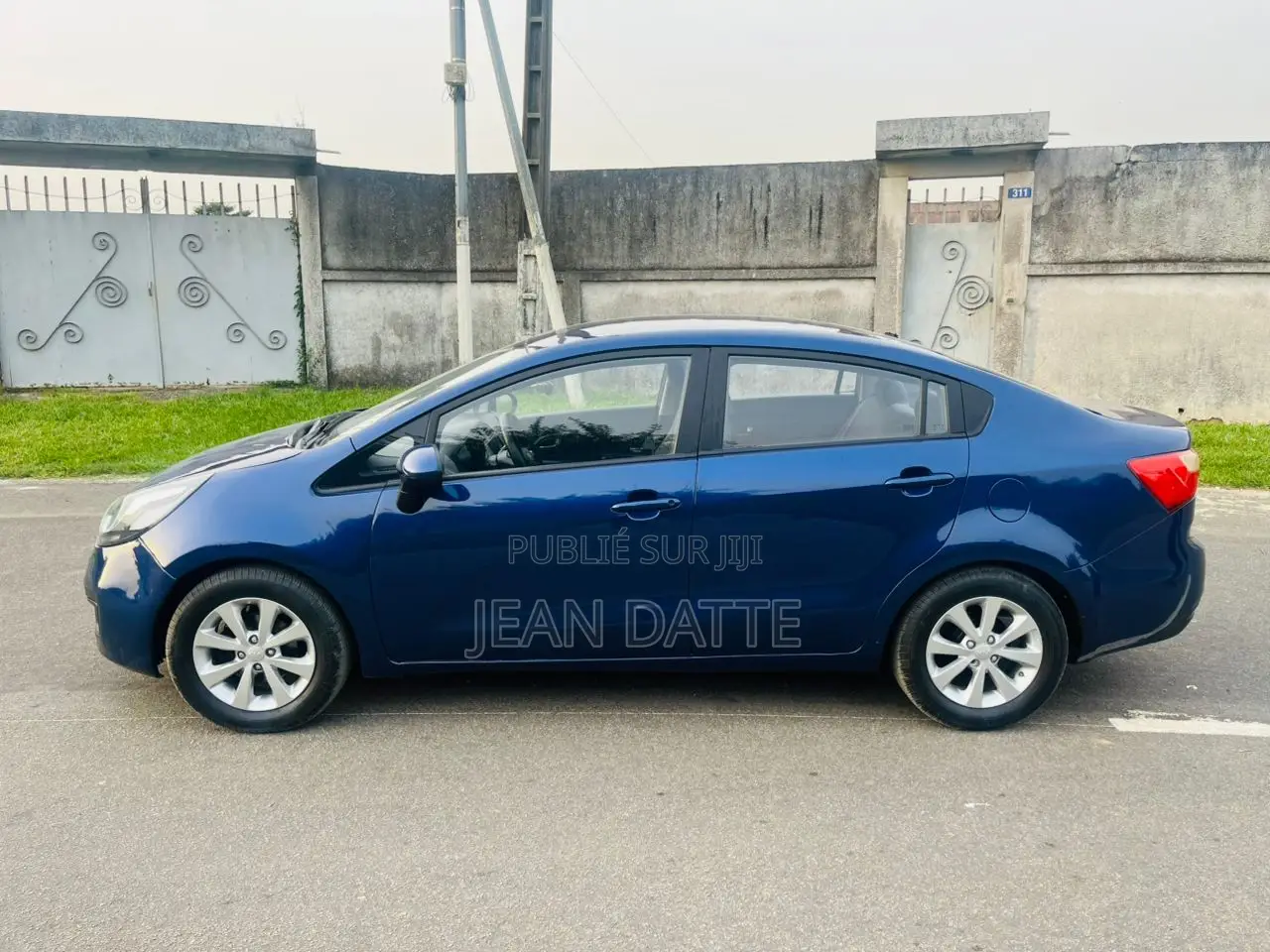 Kia Rio 2012 Bleu